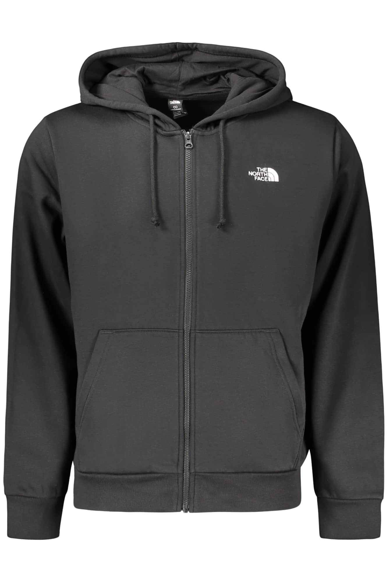 The North Face hombre negro con cremallera sudadera
