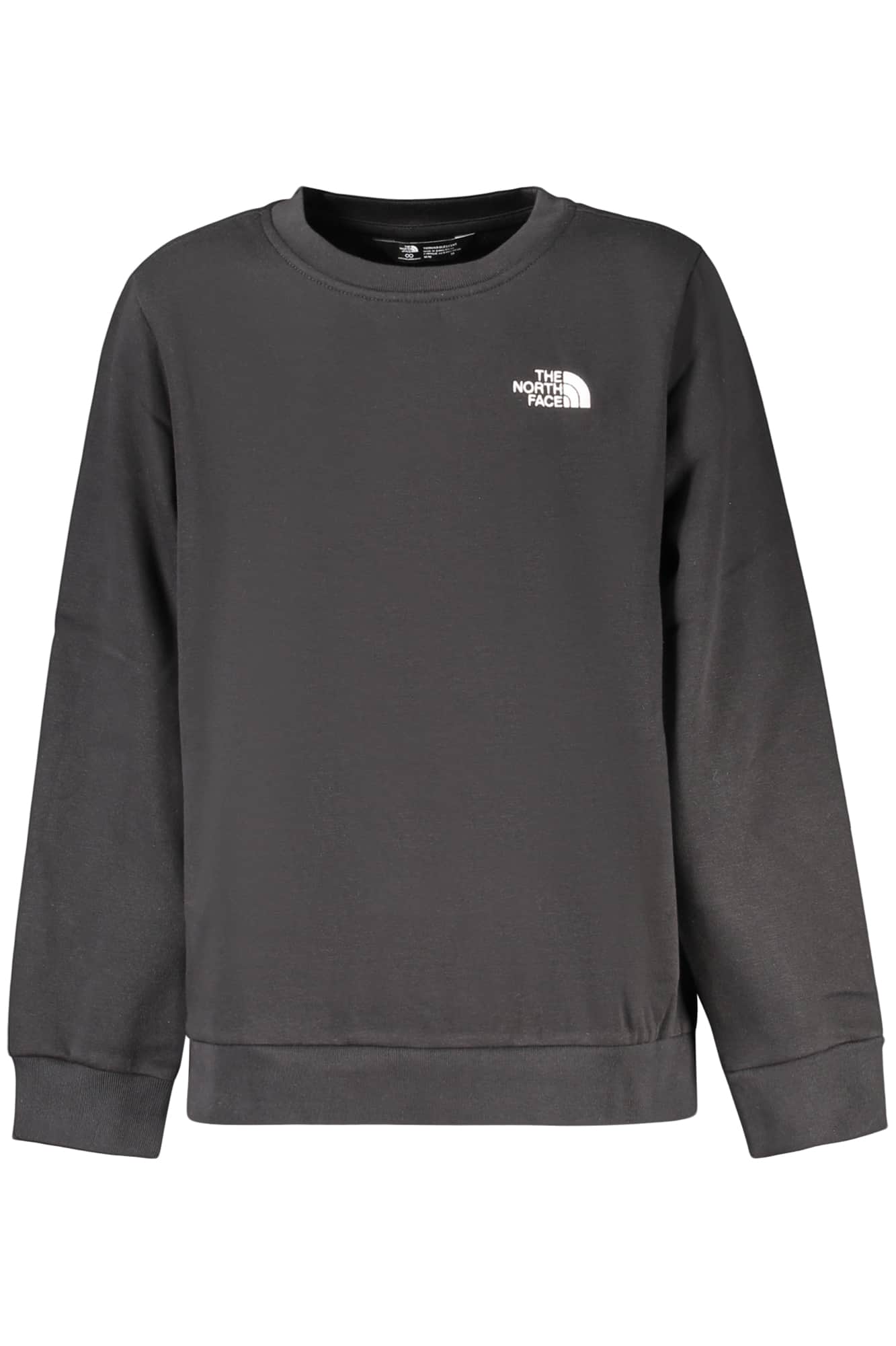 The North Face niños negro con cremallera sudadera