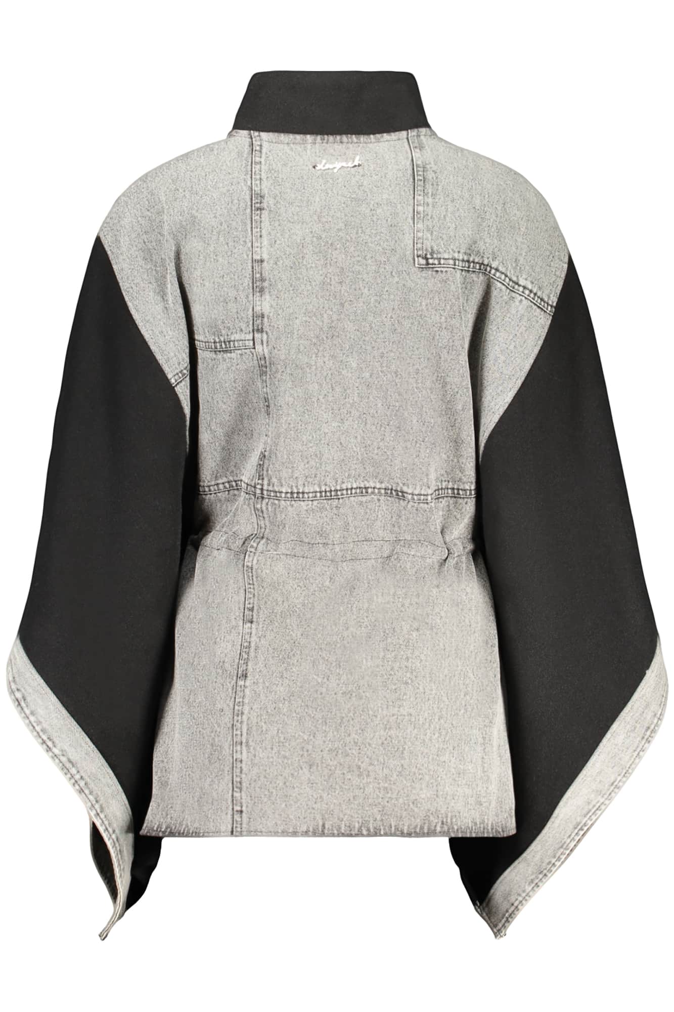 Desigual mujer negro poncho