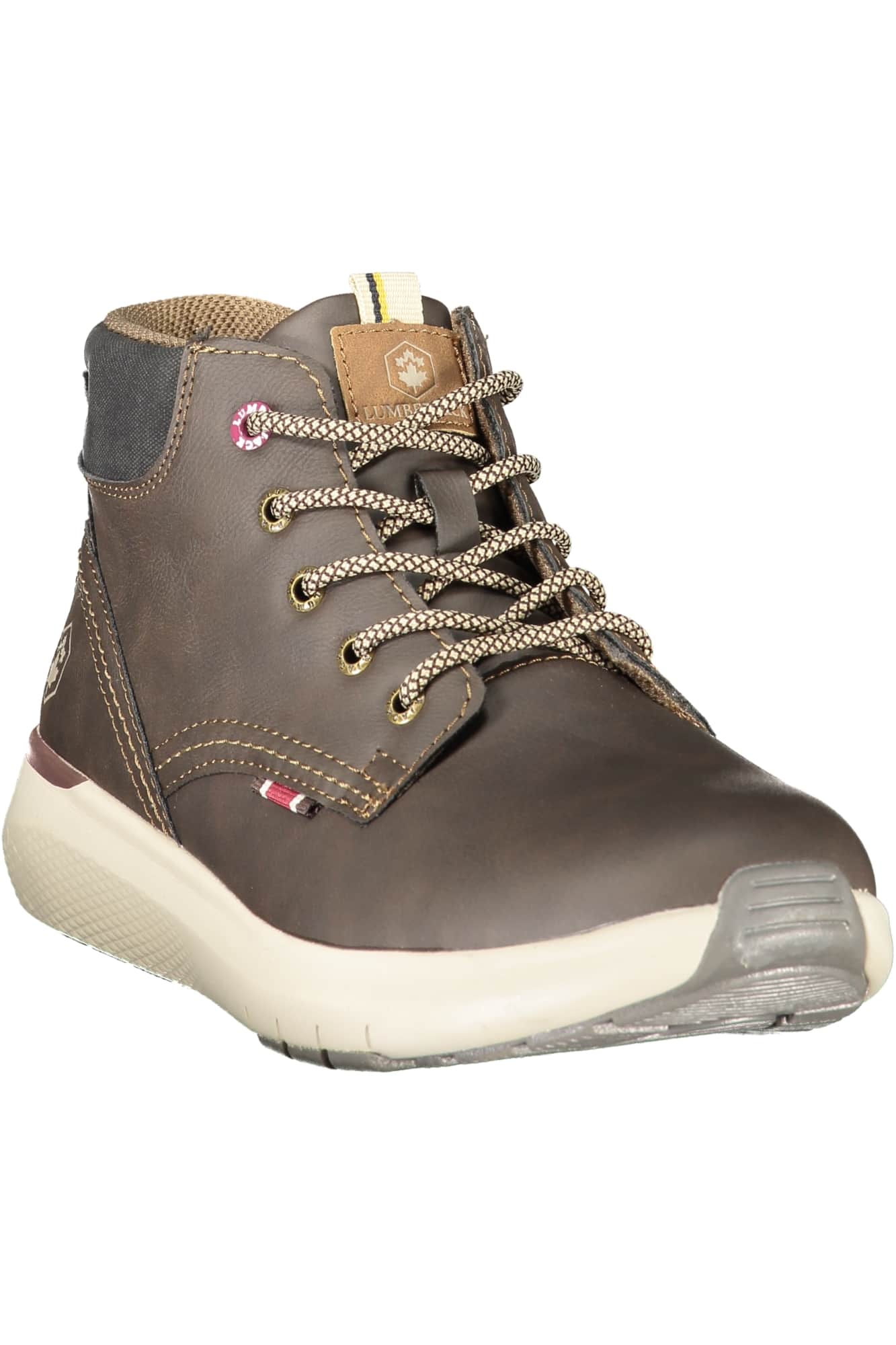 Lumberjack hombre marrón bota