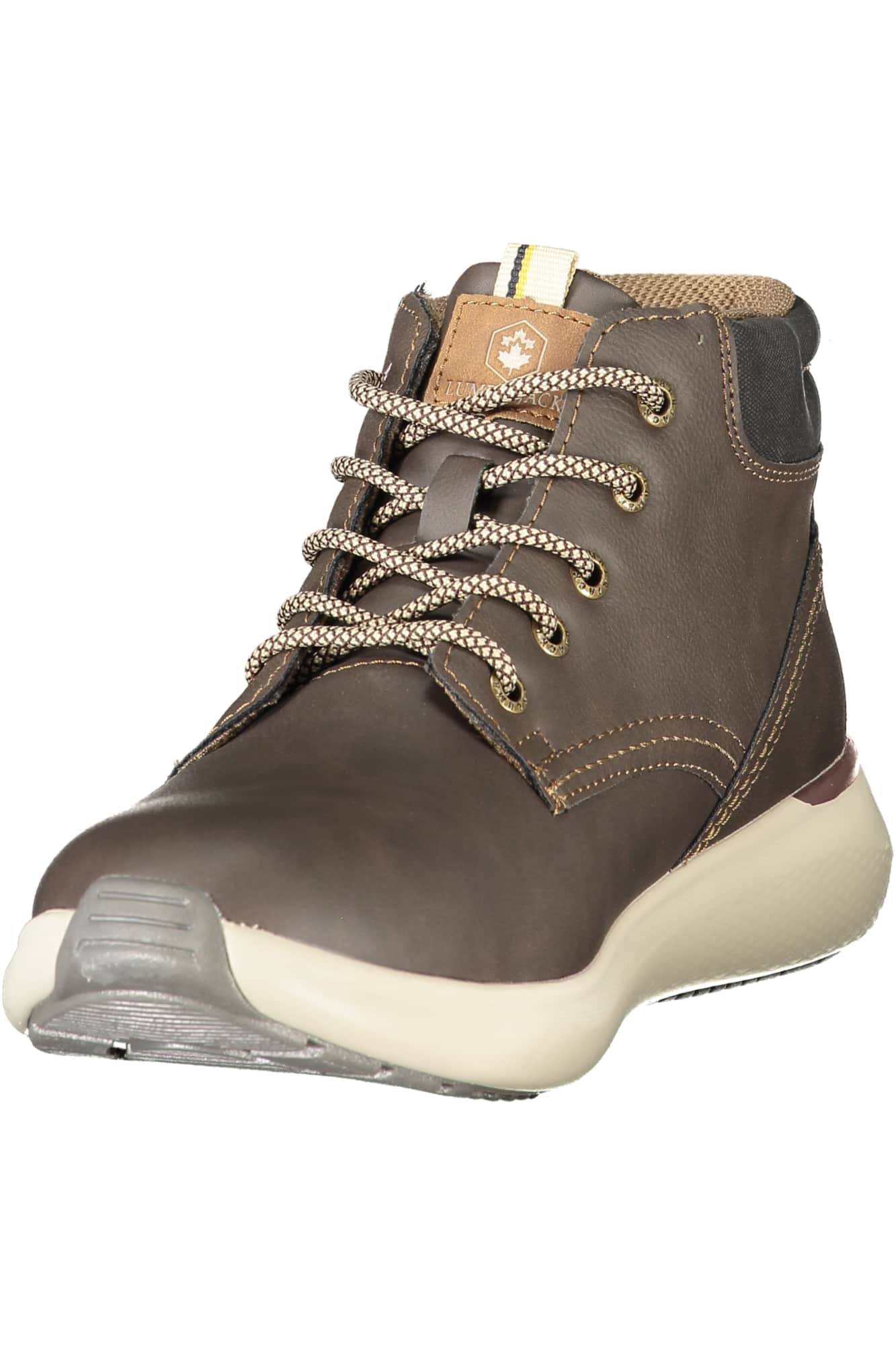 Lumberjack hombre marrón bota