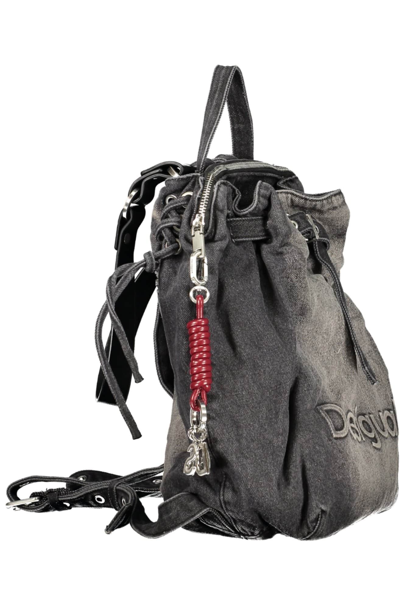 Desigual mujer negro mochila