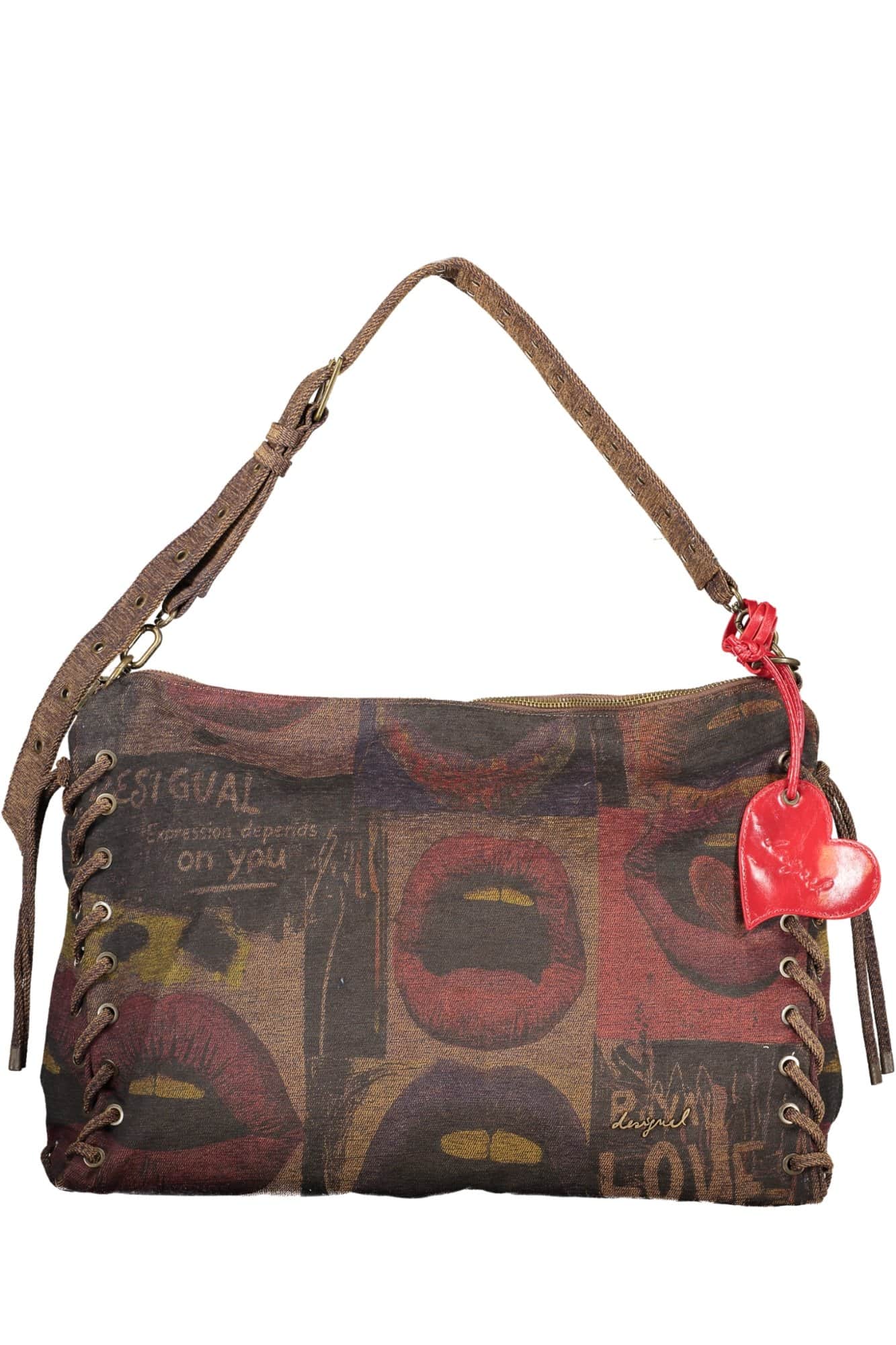 Desigual mujer marrón bolso