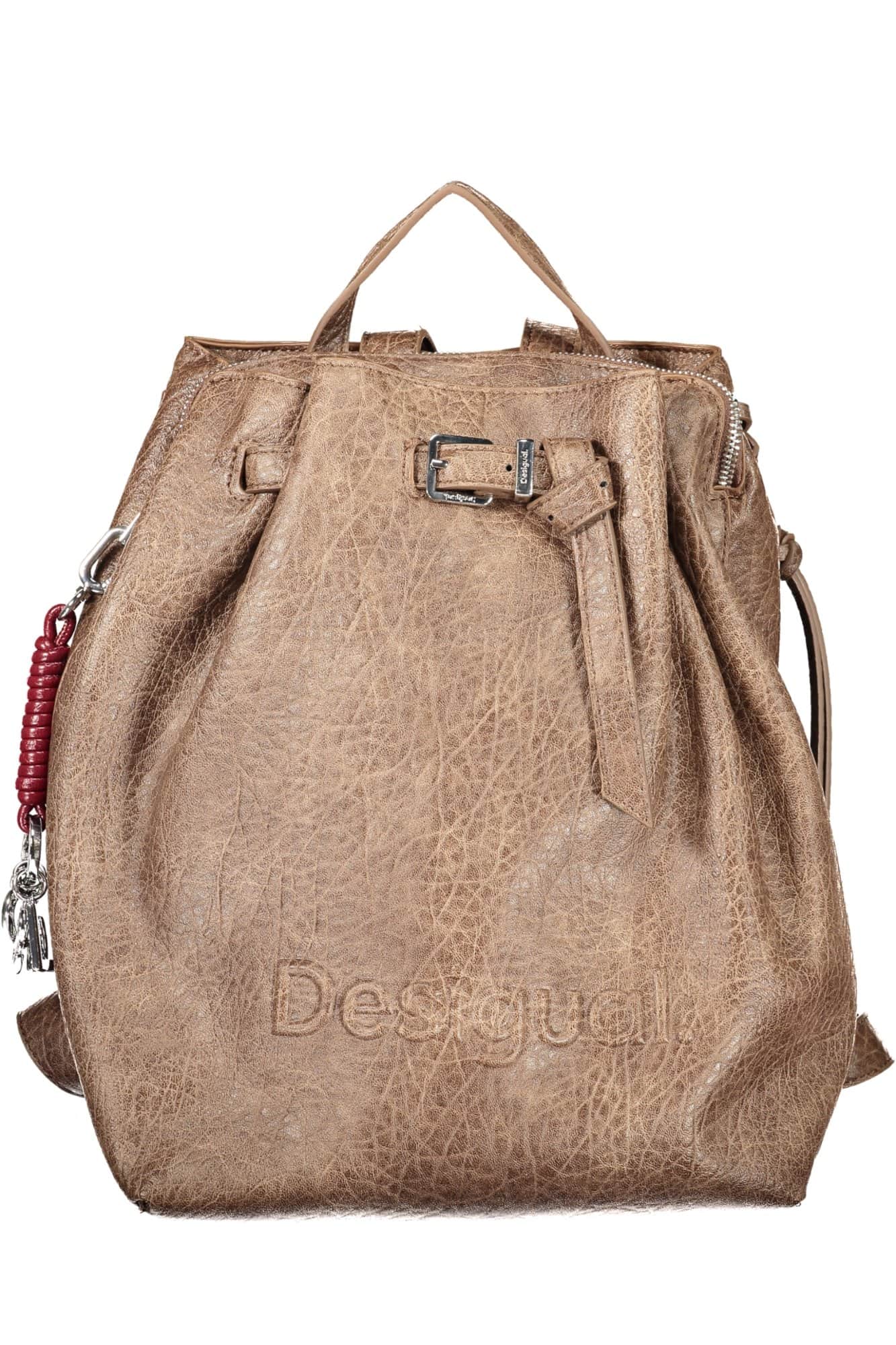 Desigual mujer marrón mochila