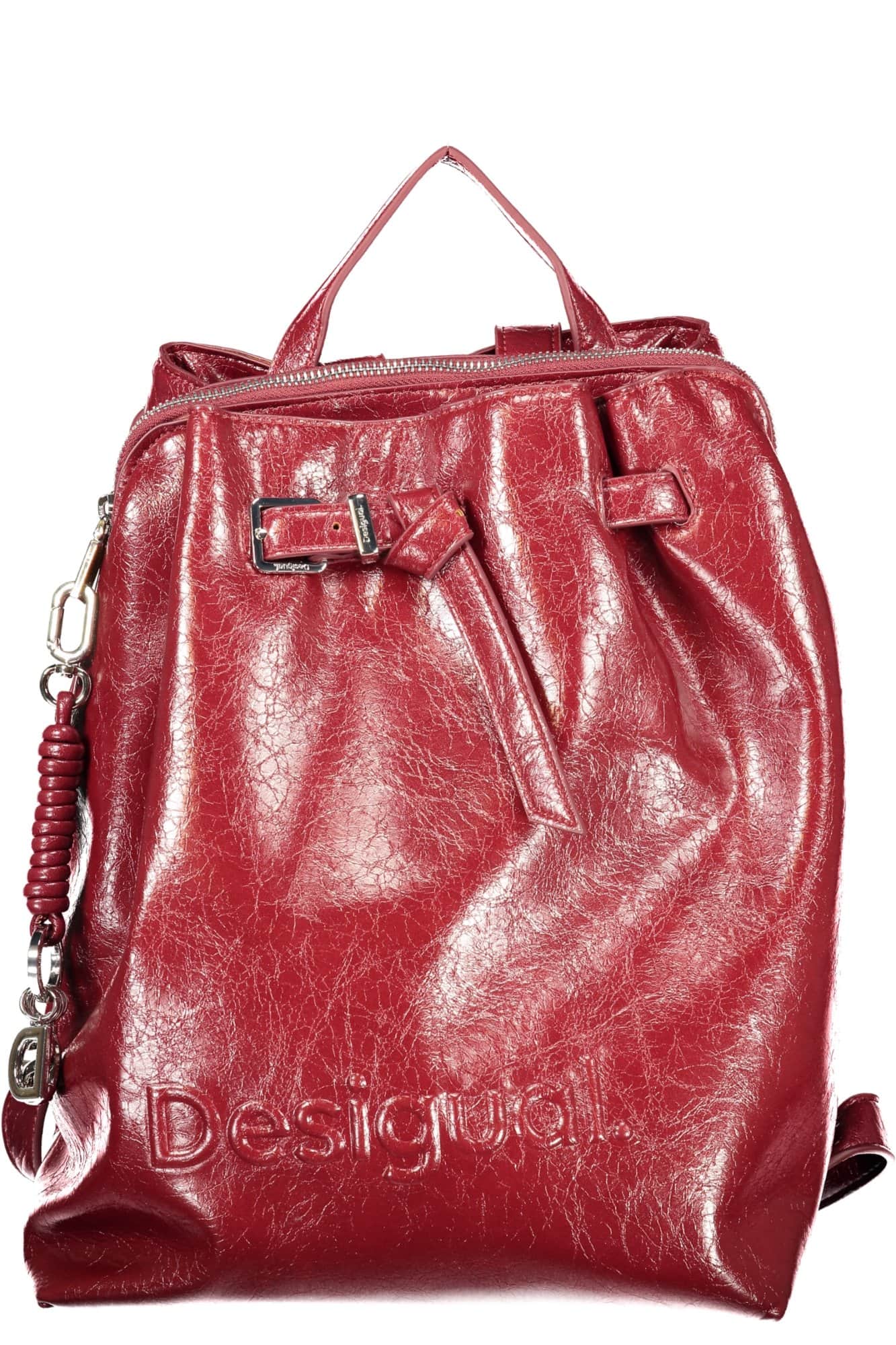 Desigual rojo mujer mochila