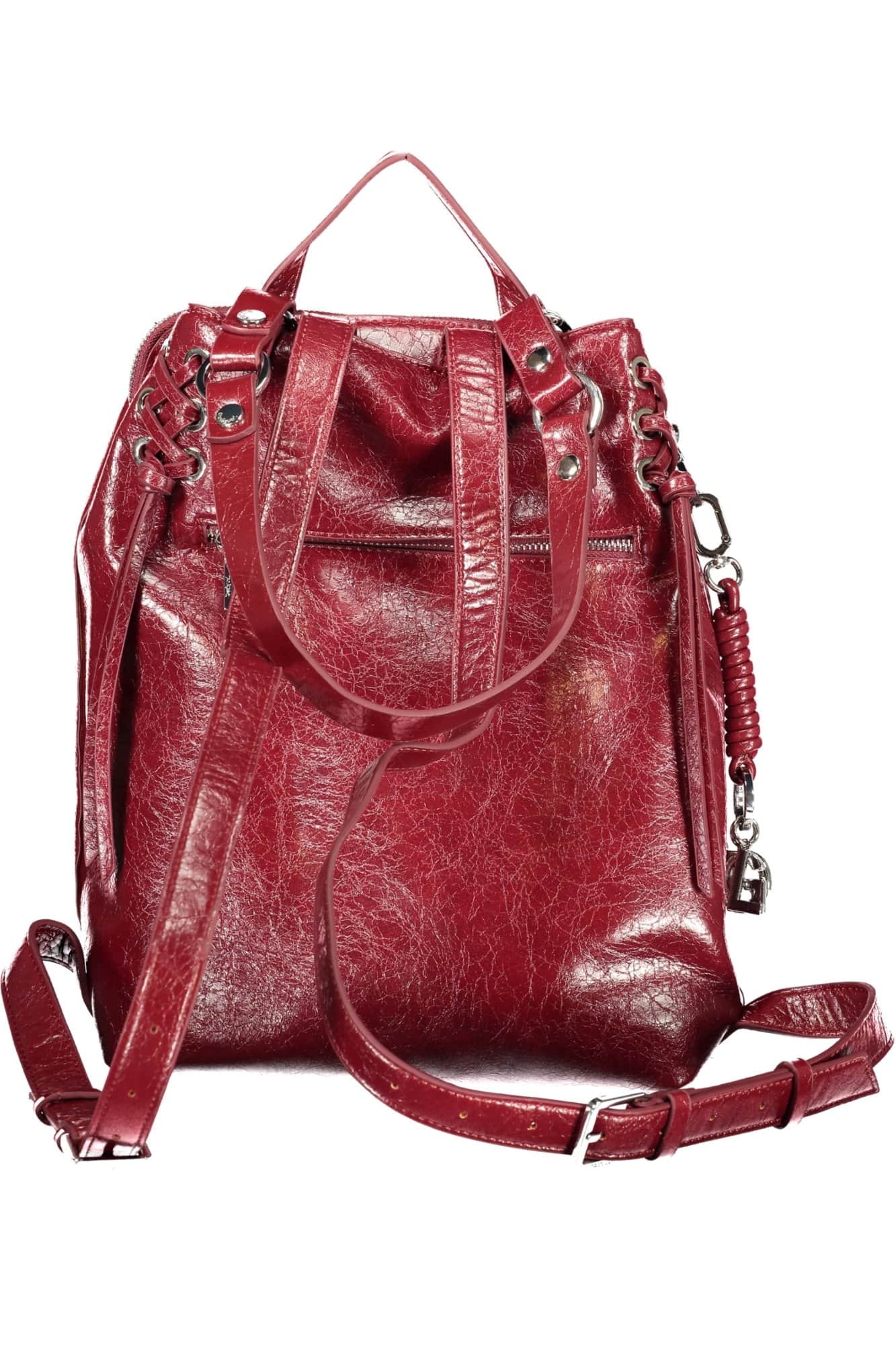 Desigual rojo mujer mochila
