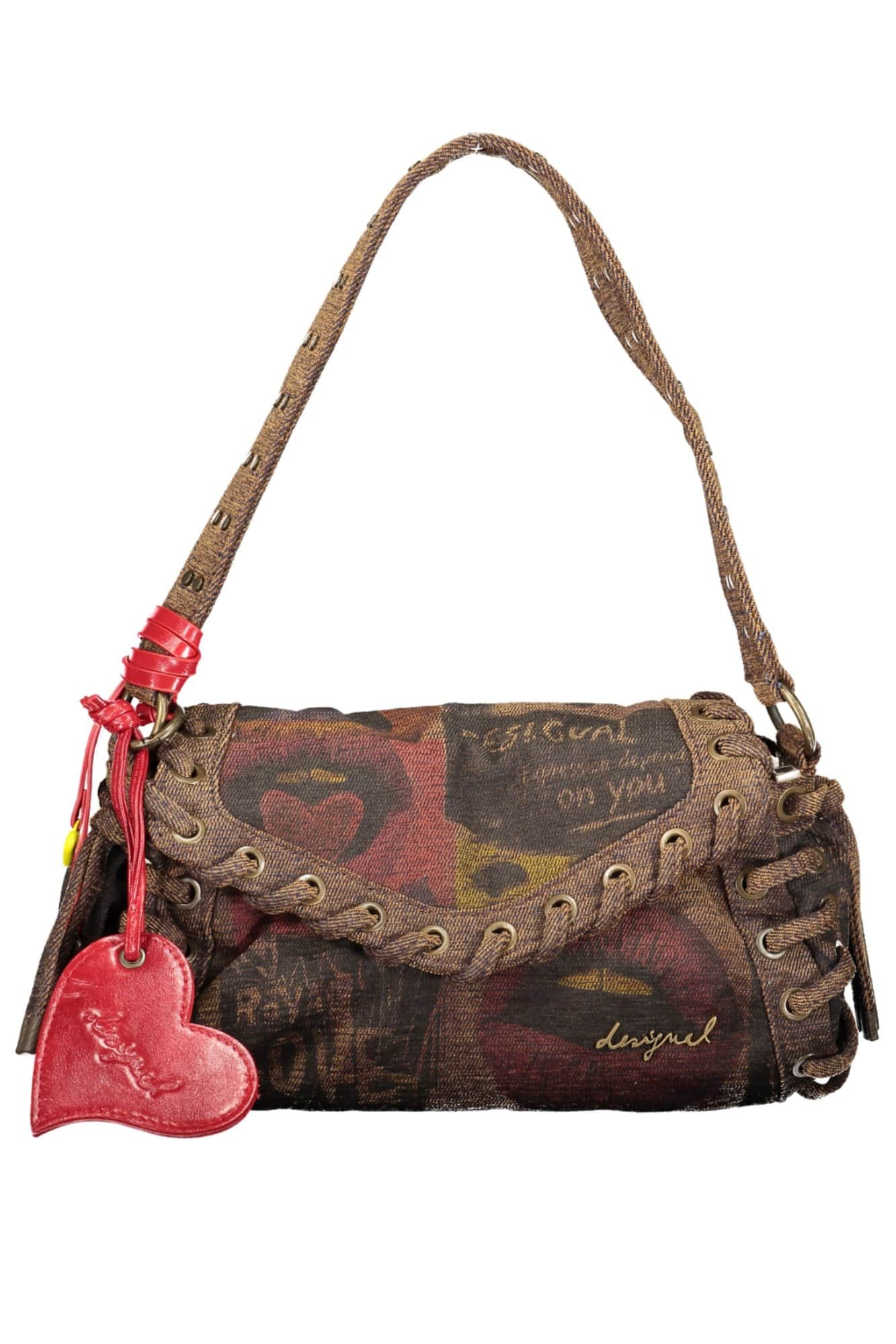 Desigual mujer marrón bolso
