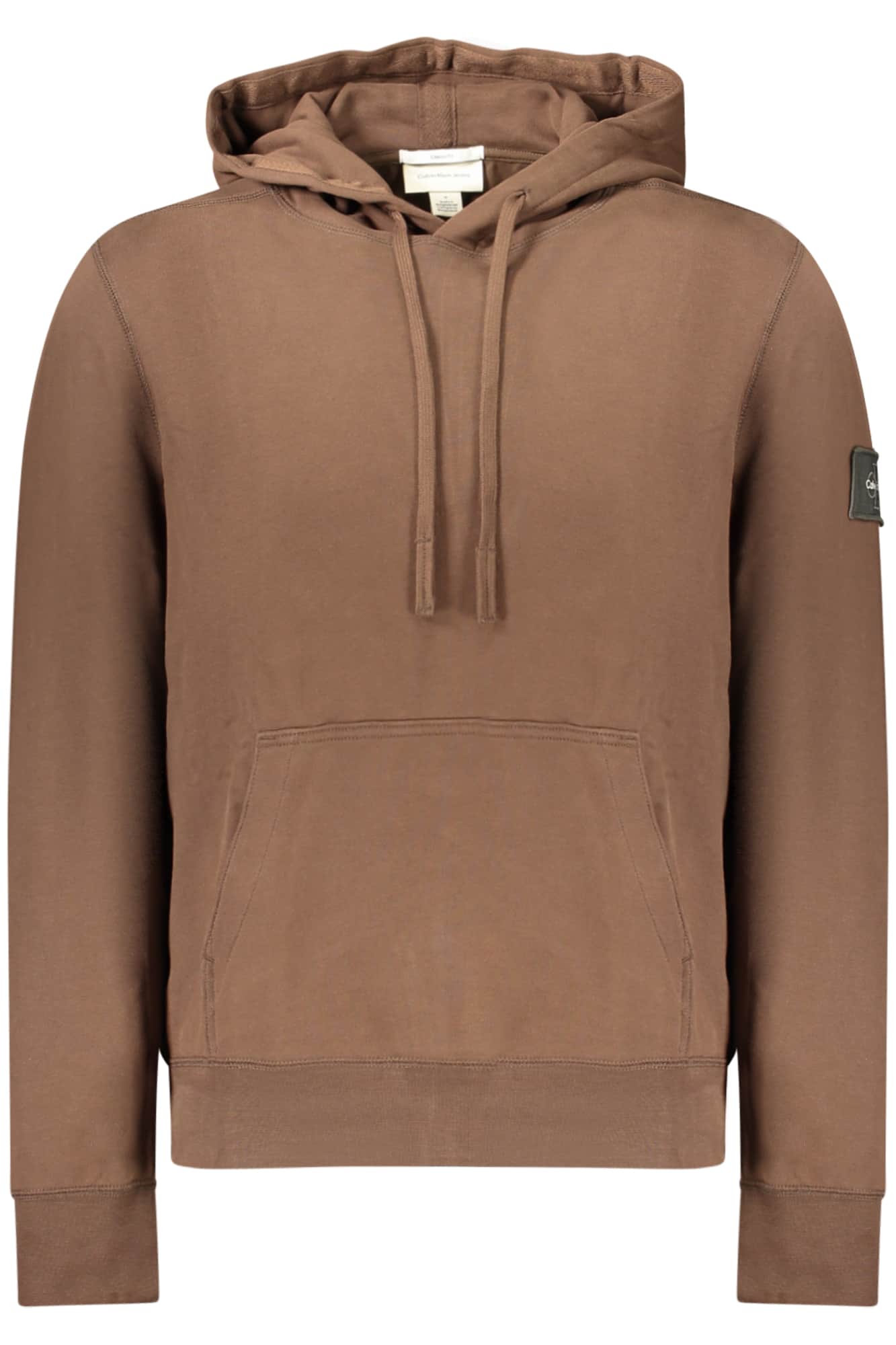 Calvin Klein hombre marrón con cremallera sudadera