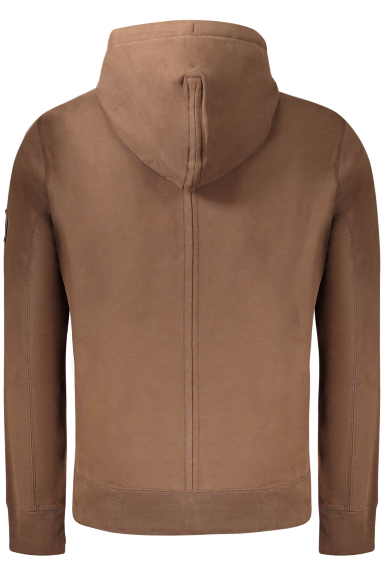 Calvin Klein hombre marrón con cremallera sudadera