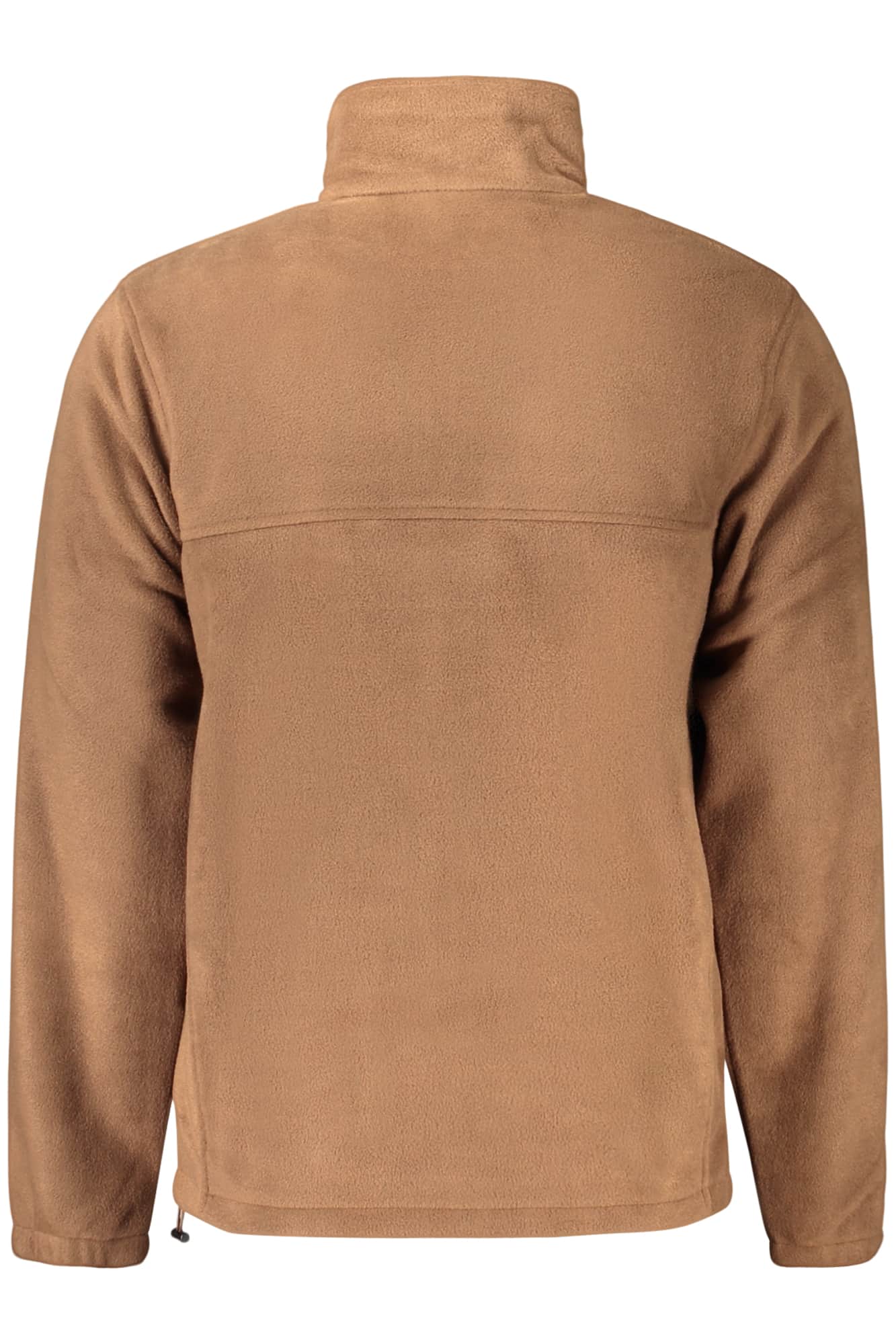 Columbia hombre marrón con cremallera sudadera