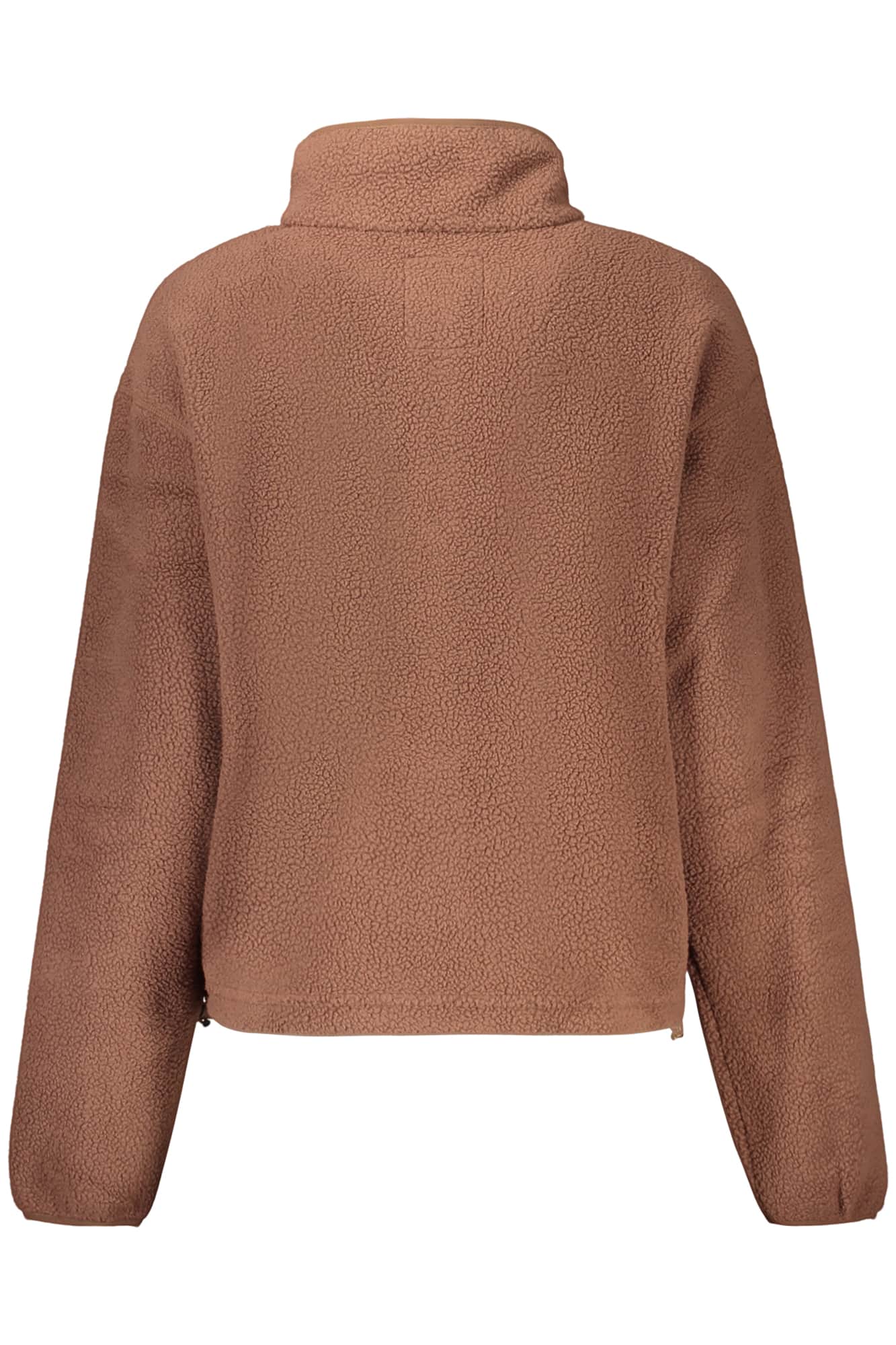 Columbia mujer marrón con cremallera sudadera