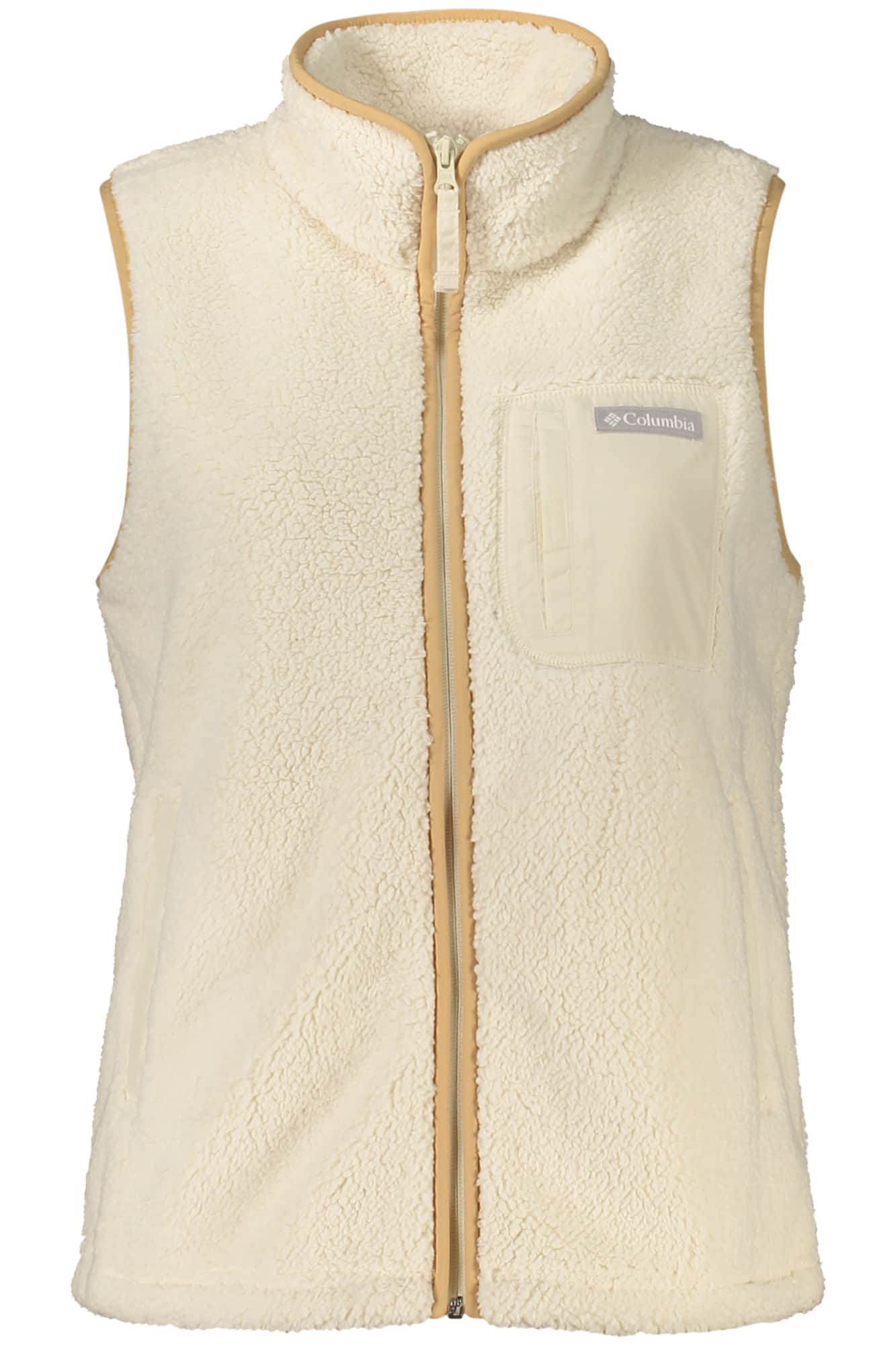 Columbia mujer blanco sin mangas chaqueta