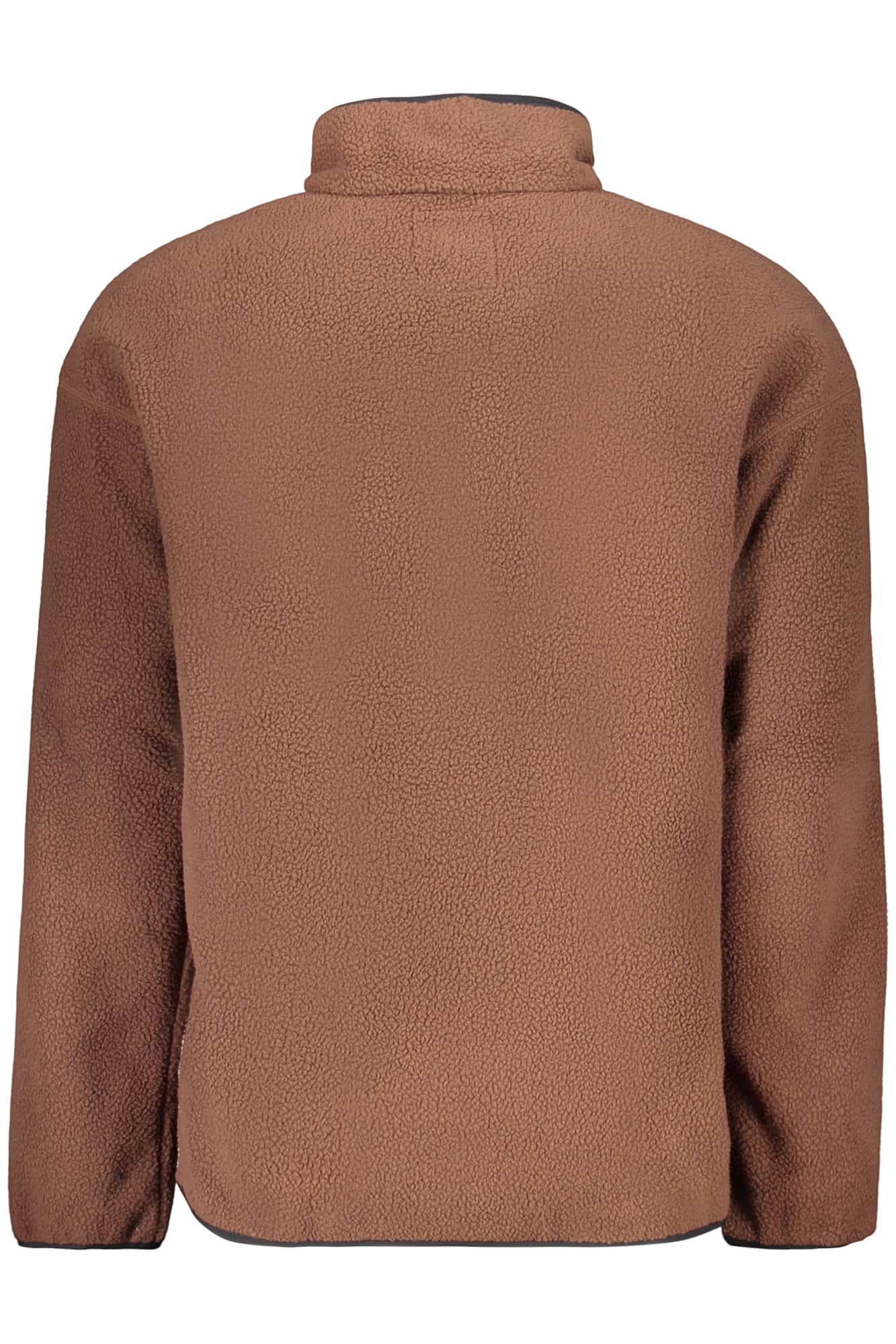 Columbia hombre marrón con cremallera sudadera