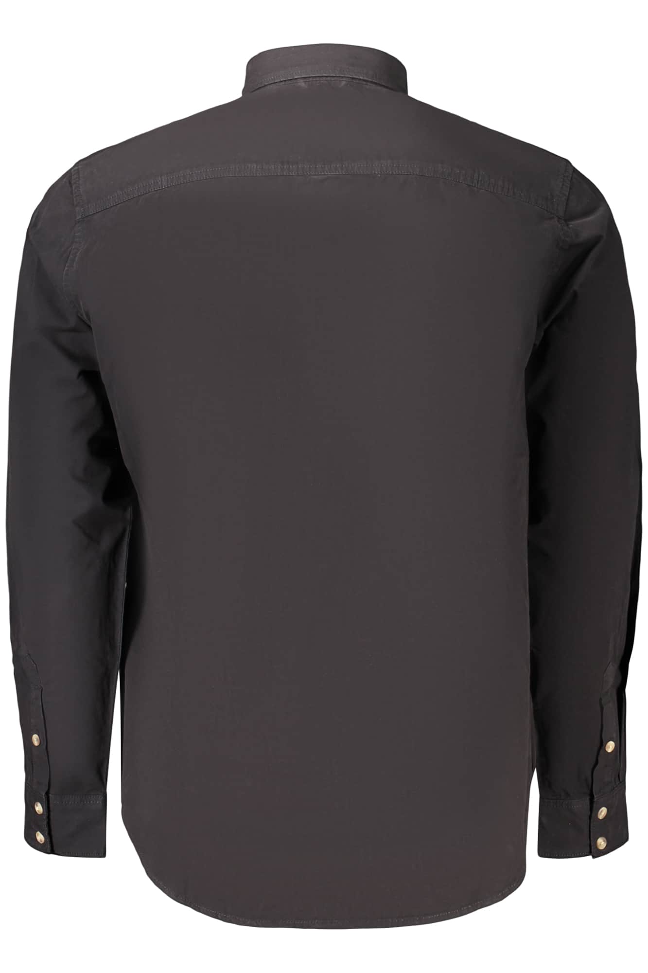 Guess vaqueros hombre manga larga camisa negro