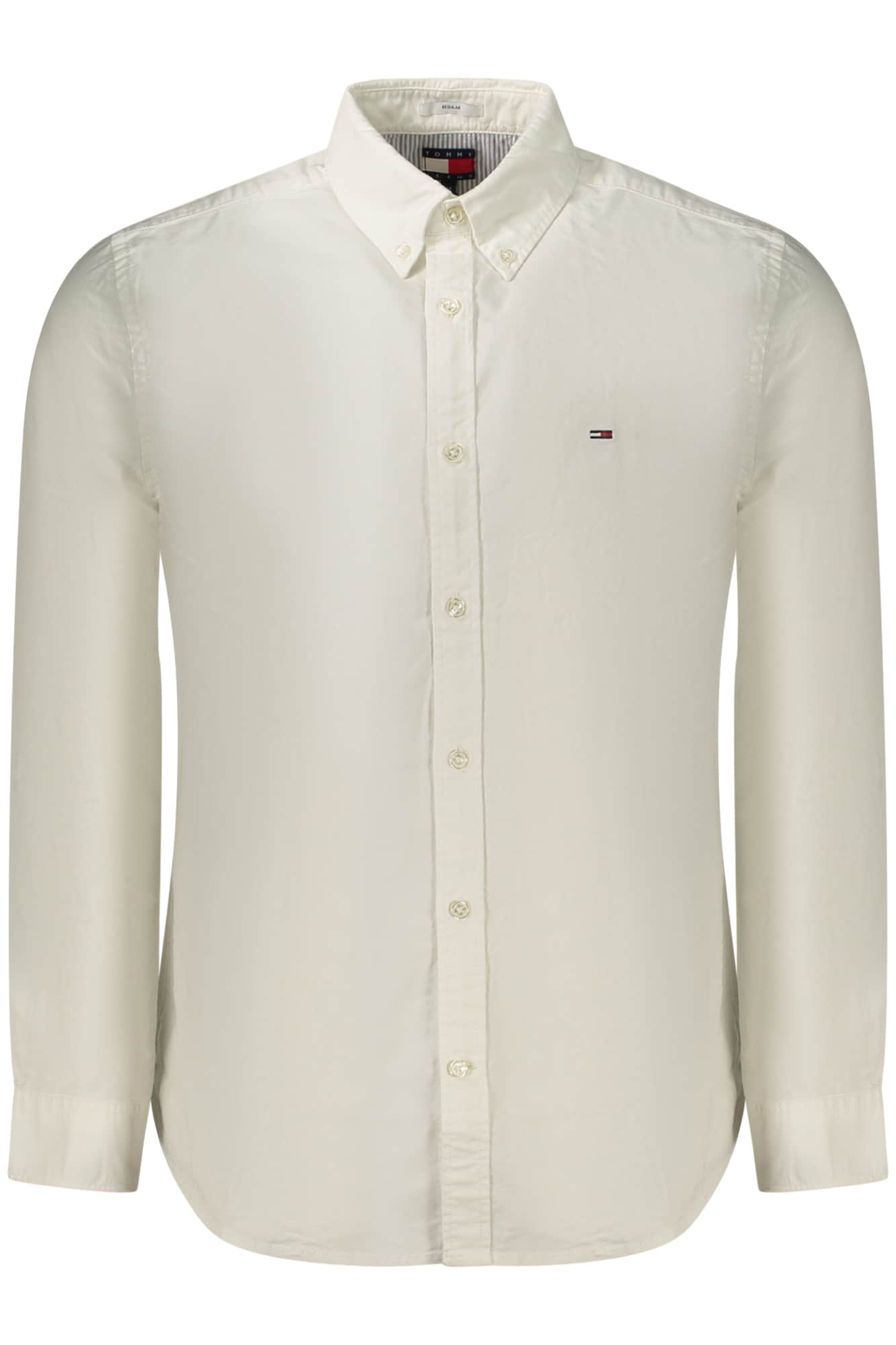 Tommy Hilfiger hombre manga larga camisa blanco