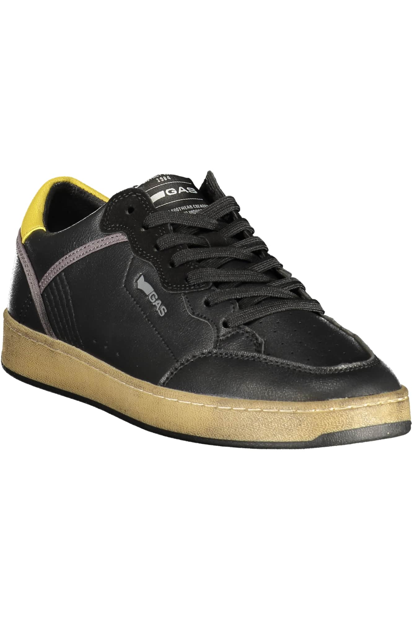 Gas hombre negro zapatillas deportivas