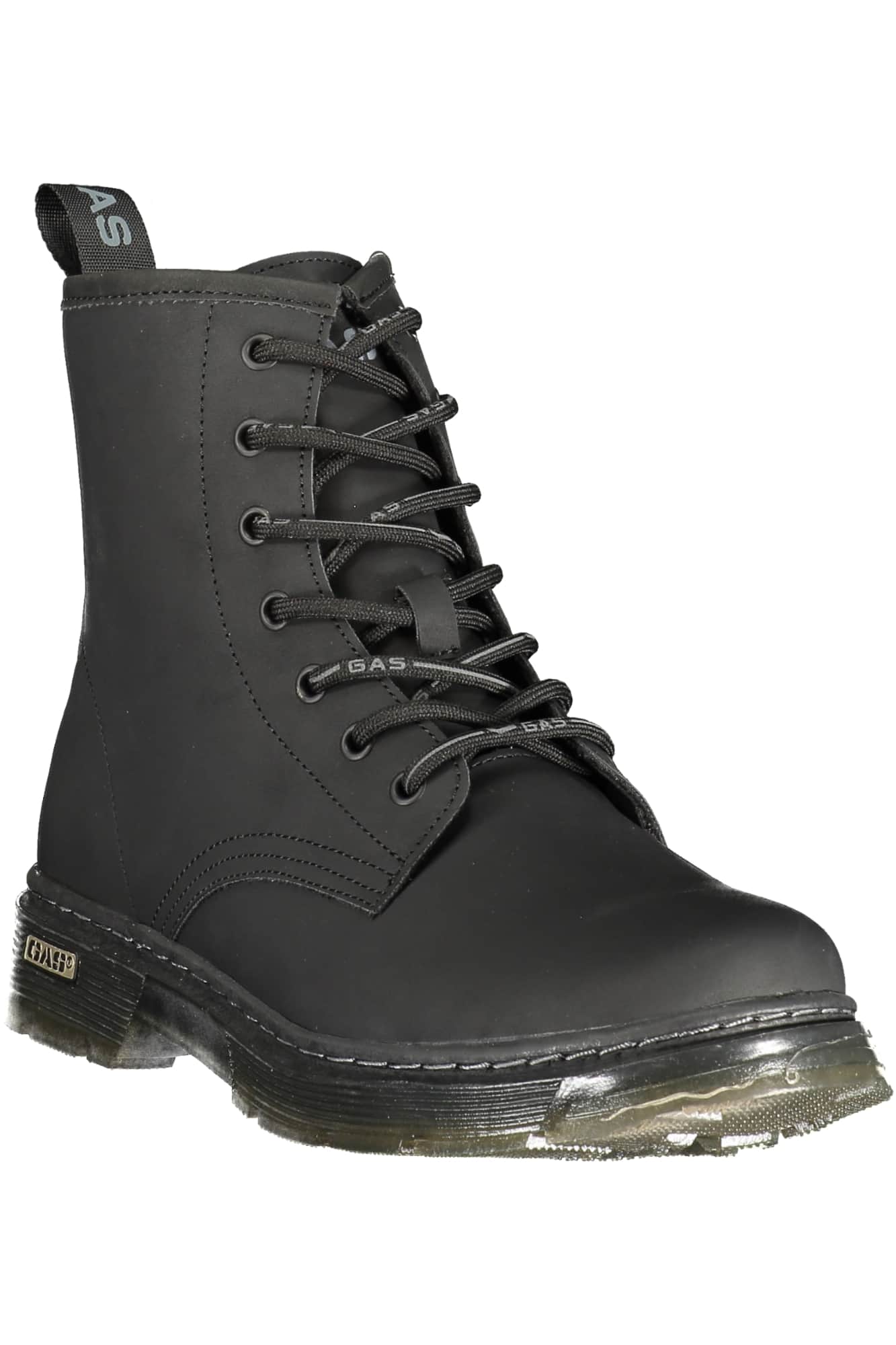 Gas mujer negro bota calzado