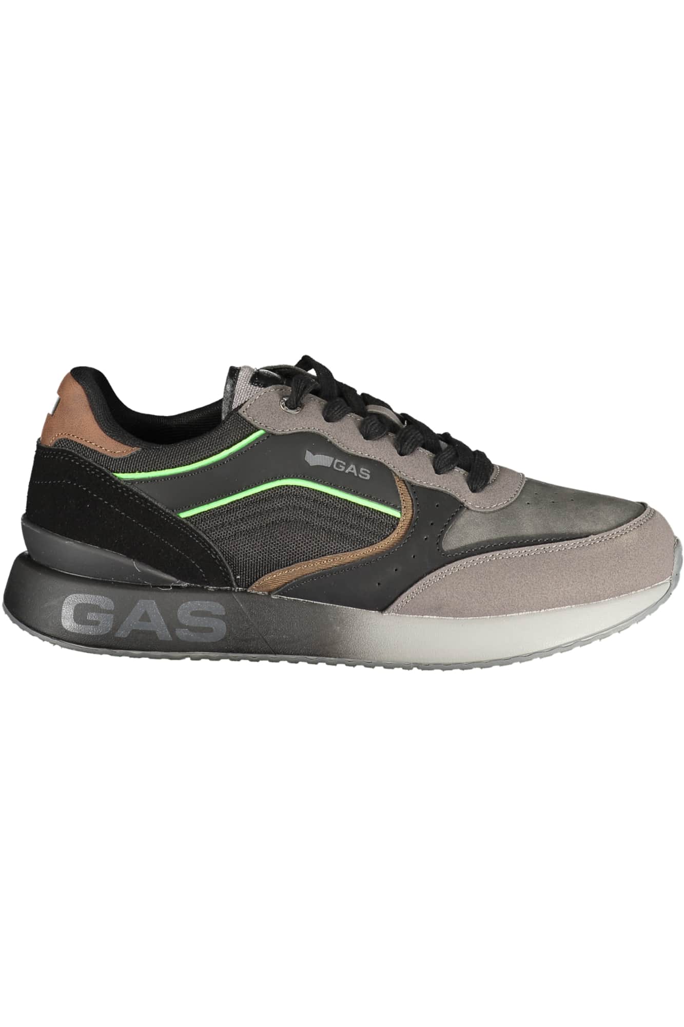 Gas hombre negro zapatillas deportivas