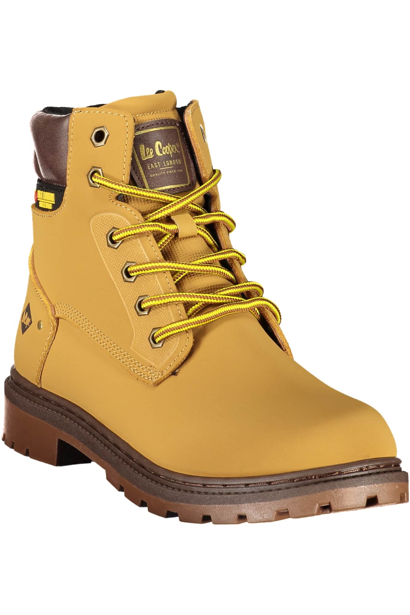 Lee Cooper hombre marrón bota