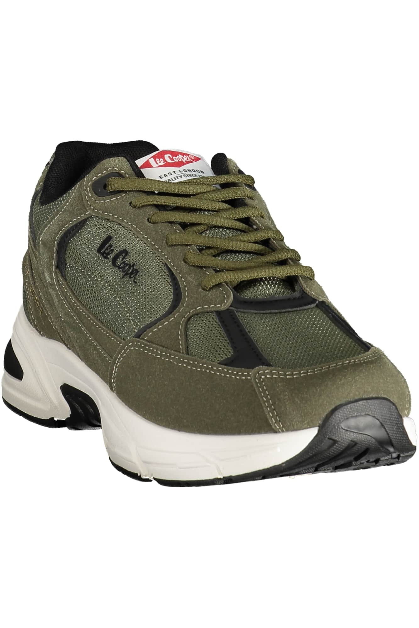 Lee Cooper hombre zapatillas deportivas verde