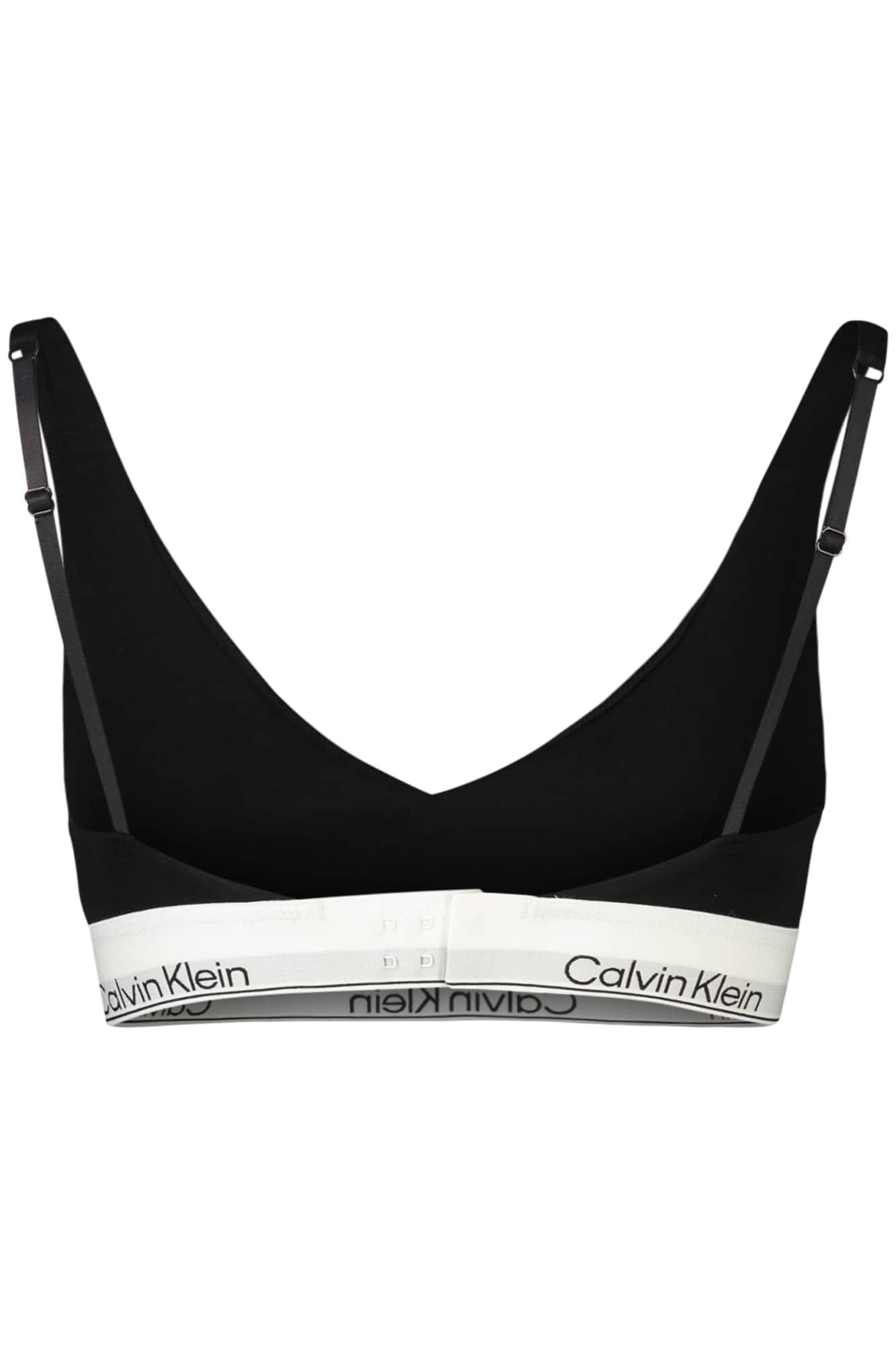 Calvin Klein mujer negro triangle sujetador