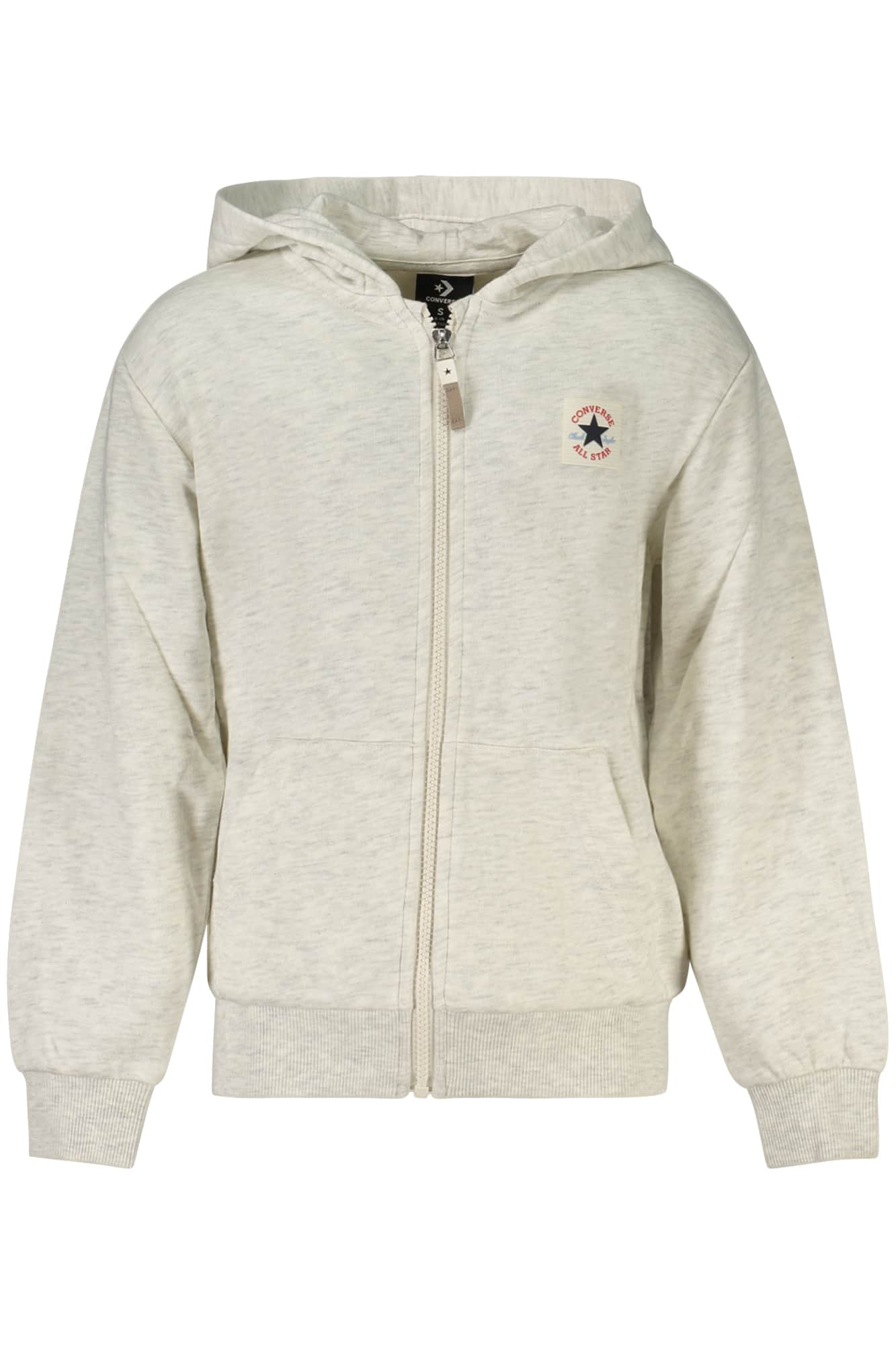 Converse niños gris con cremallera sudadera