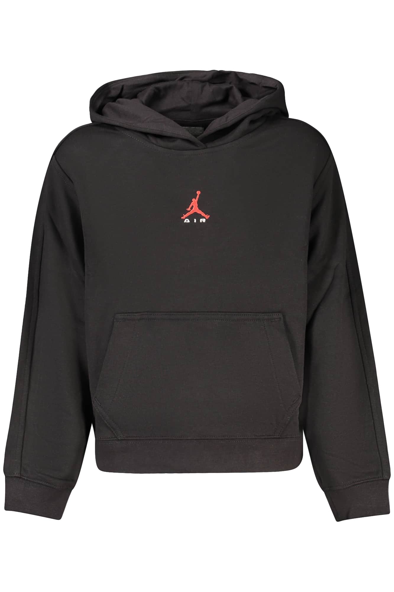 Jordan rojo con cremallera sudadera para niños
