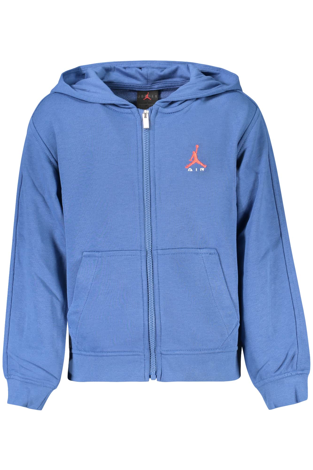 Jordan niños azul con cremallera sudadera