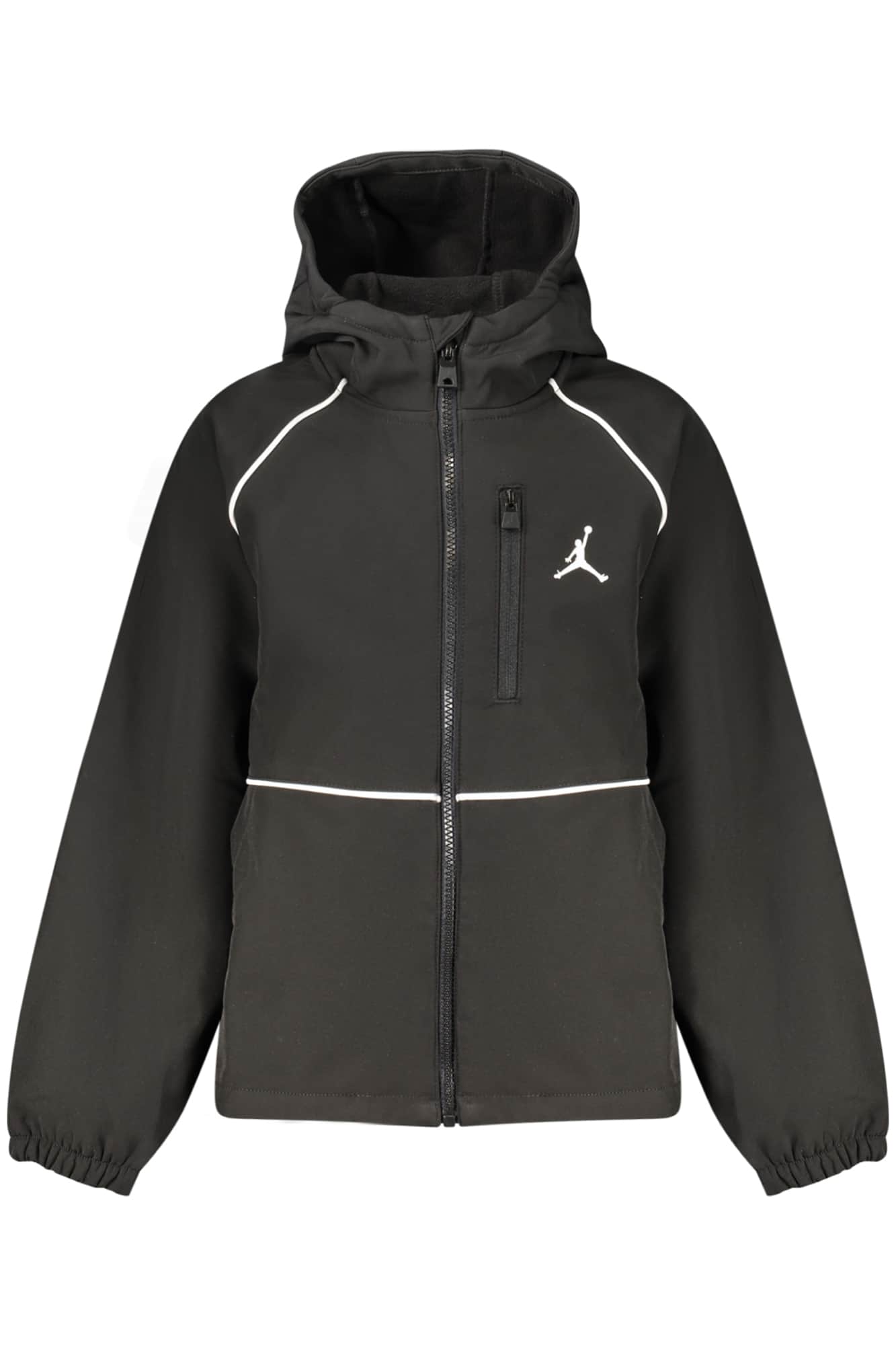 Jordan negro chaqueta para niños