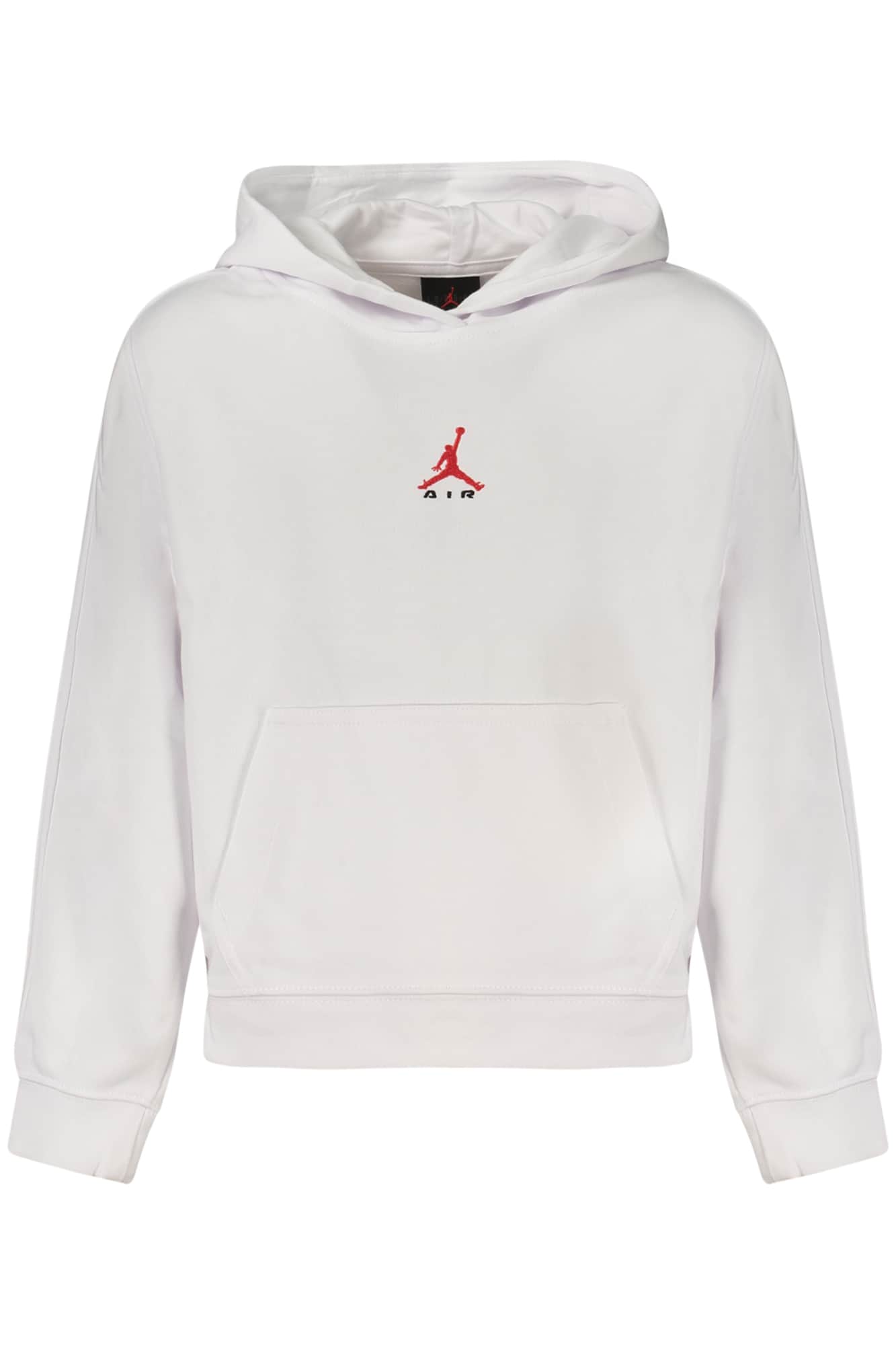 Jordan rojo con cremallera sudadera para niños