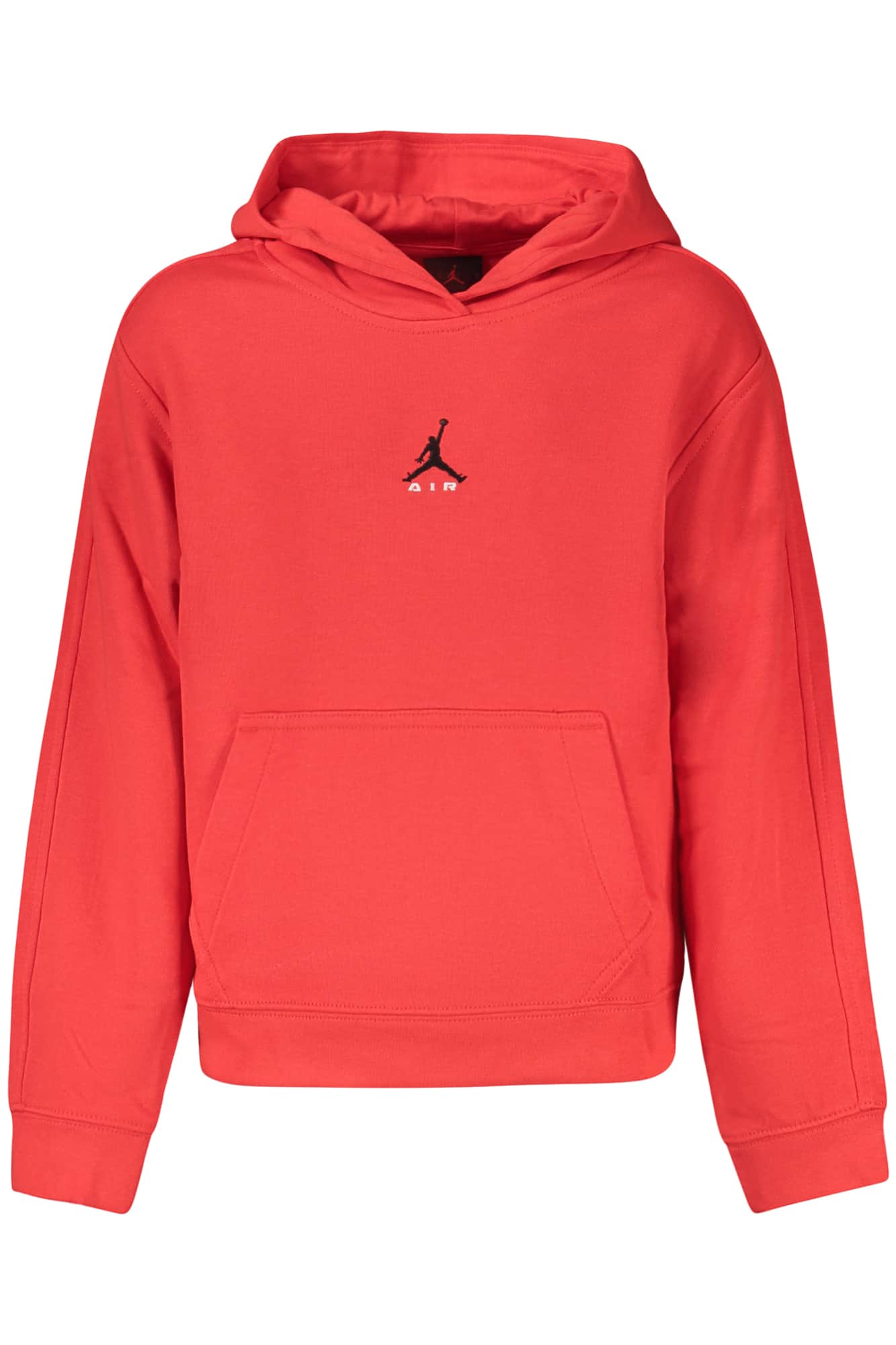 Jordan rojo con cremallera sudadera para niños