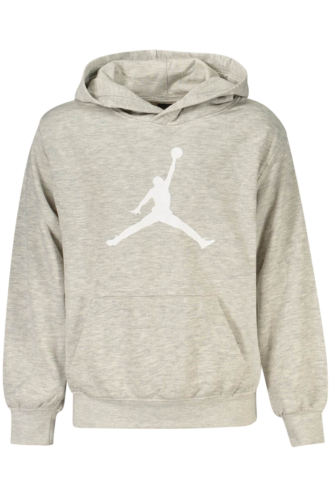 Jordan niños gris con cremallera sudadera