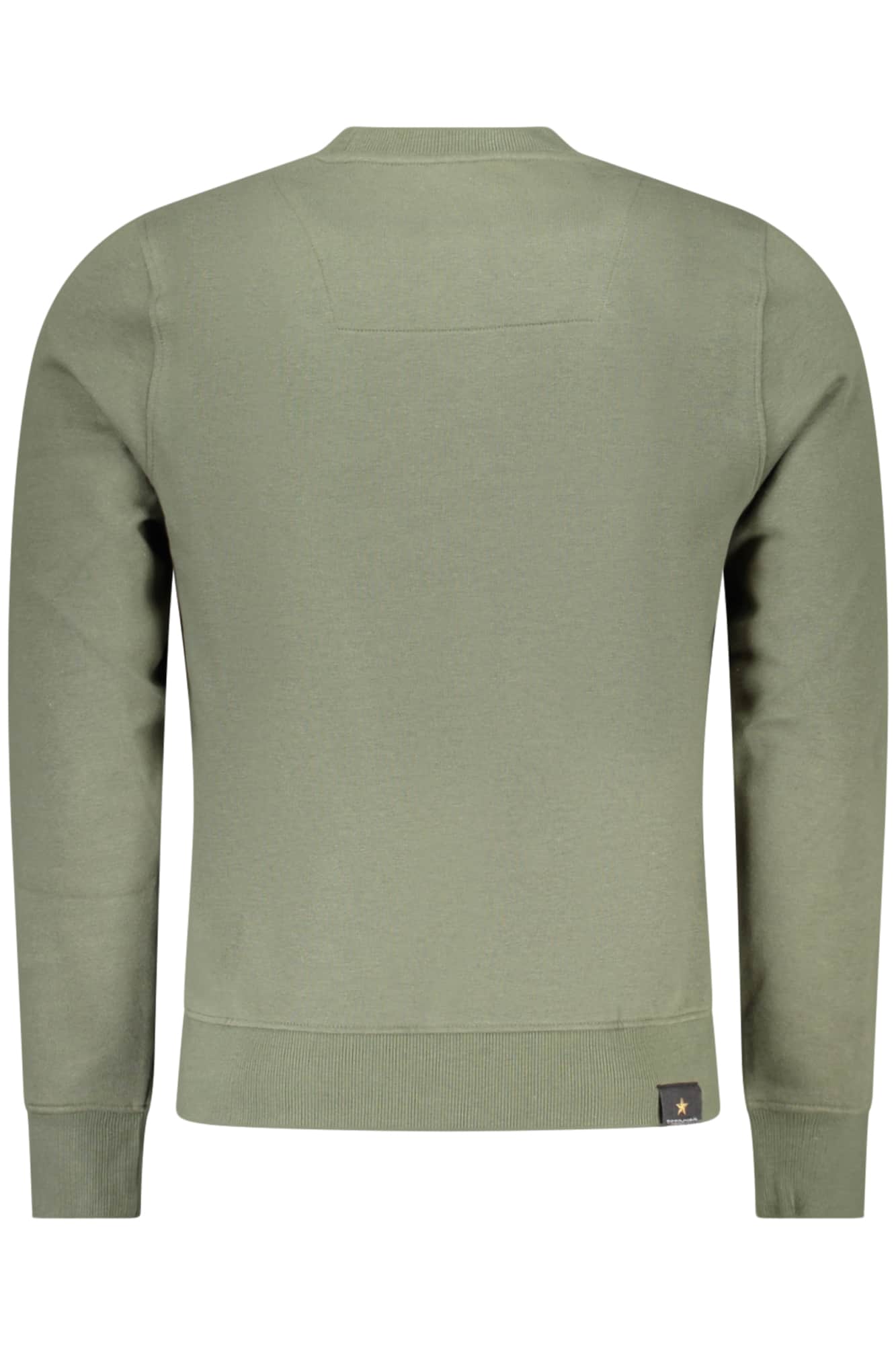 Military academy hombre marrón con cremallera sudadera