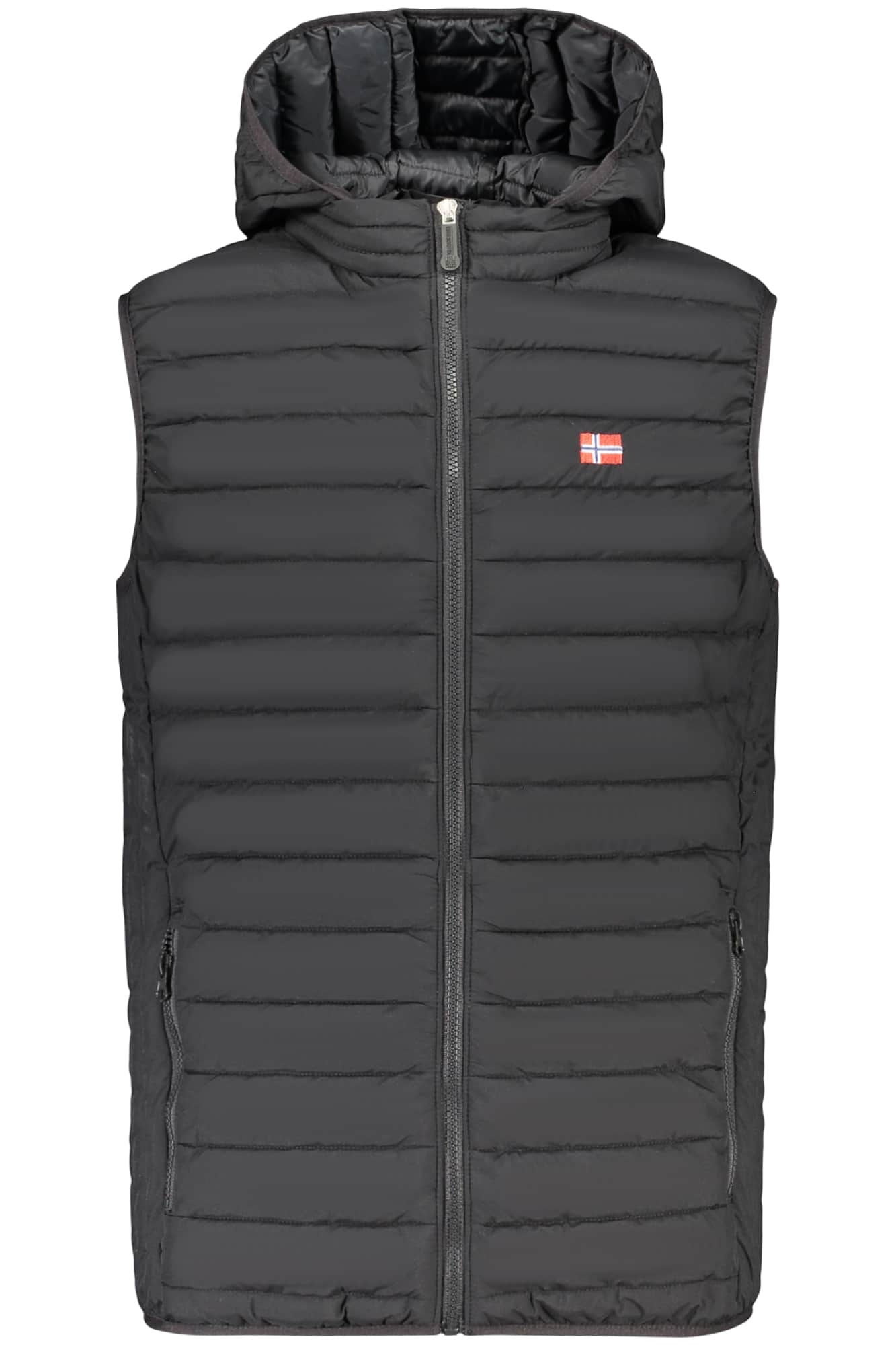 The North Stone hombre negro sin mangas chaqueta