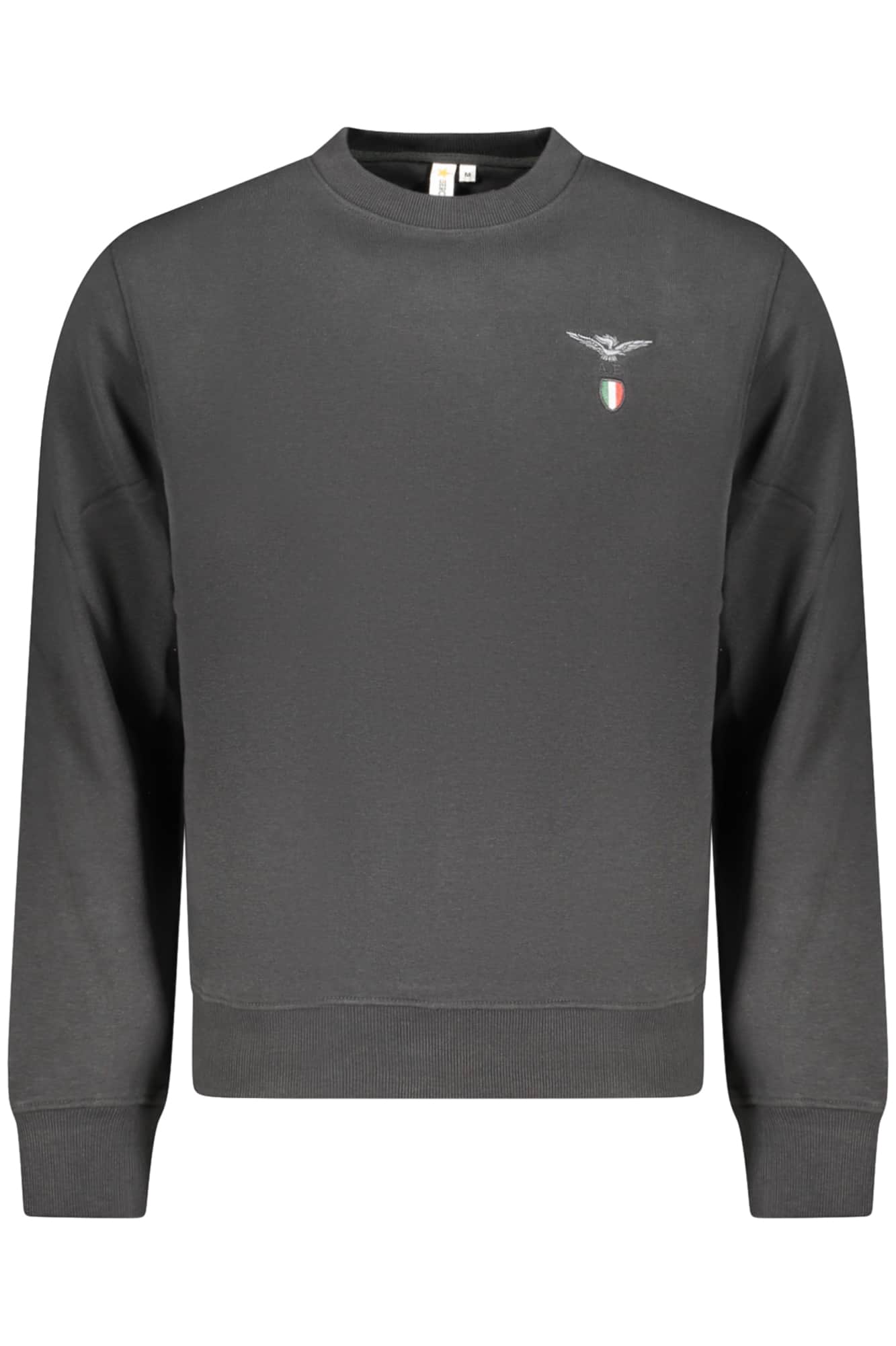 Military academy hombre marrón con cremallera sudadera