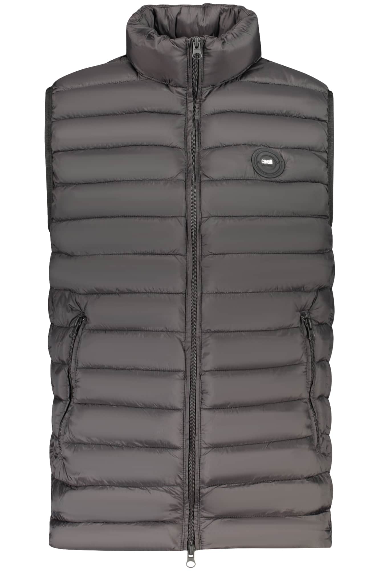 Cavalli Class hombre azul sin mangas chaqueta