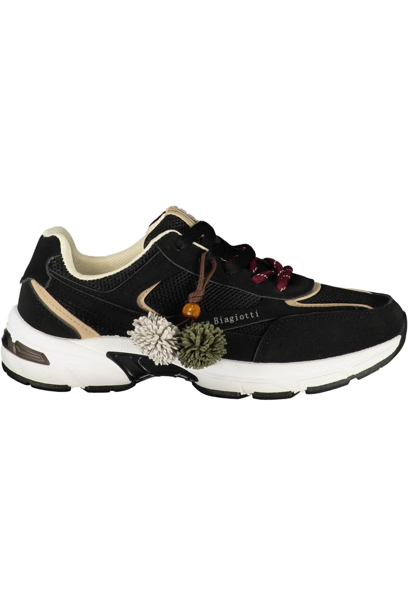 Laura Biagiotti mujer beige zapatillas deportivas