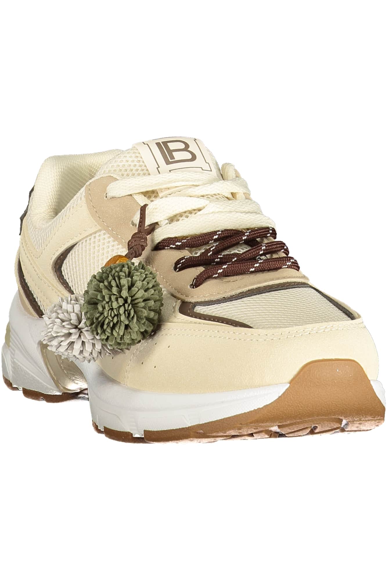 Laura Biagiotti mujer beige zapatillas deportivas