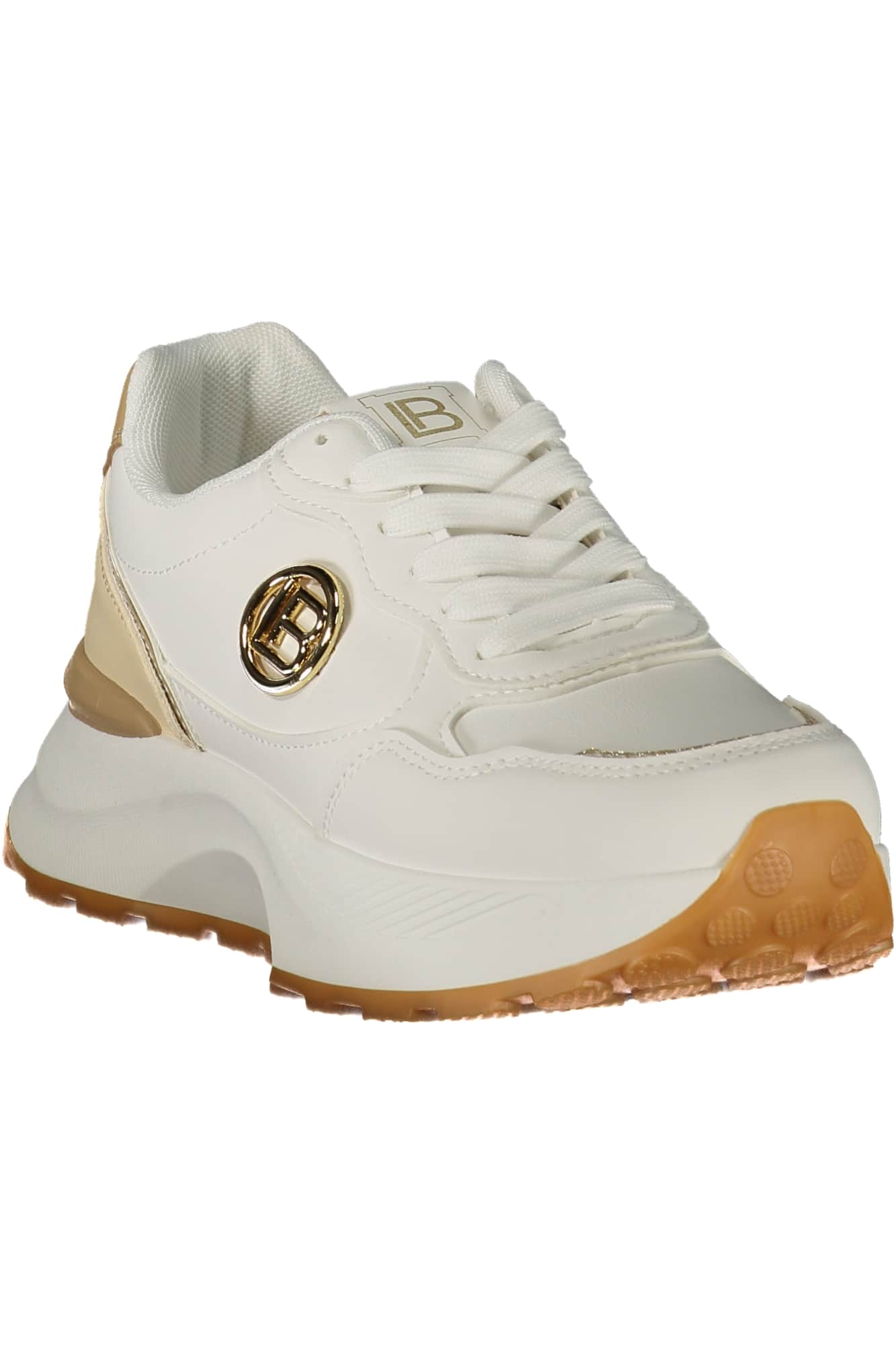 Laura Biagiotti mujer beige zapatillas deportivas