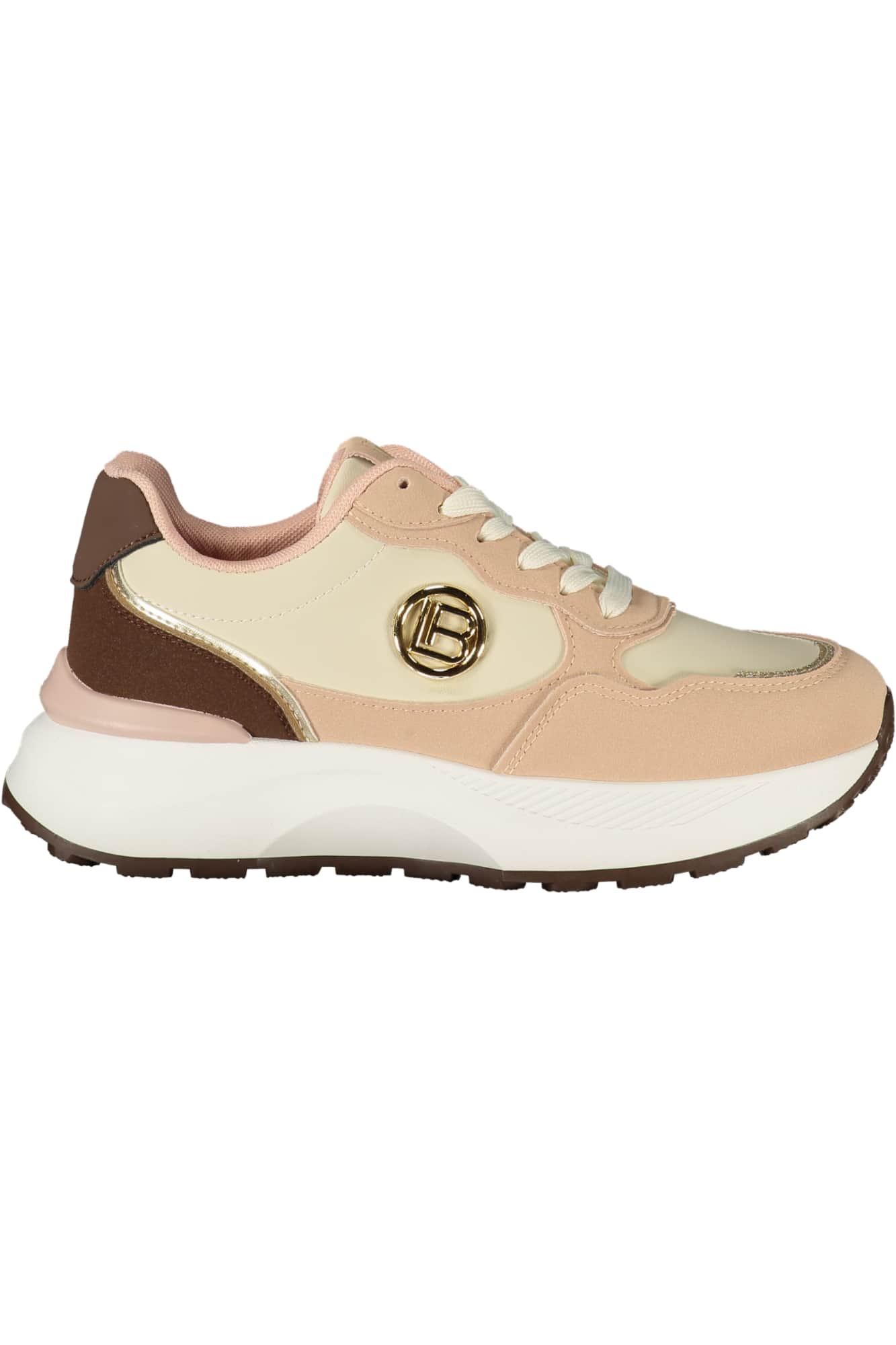 Laura Biagiotti mujer beige zapatillas deportivas