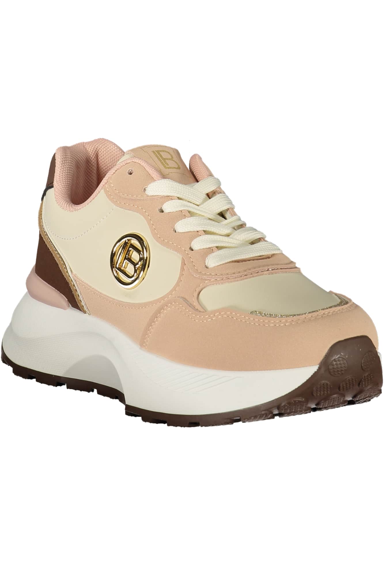 Laura Biagiotti mujer beige zapatillas deportivas
