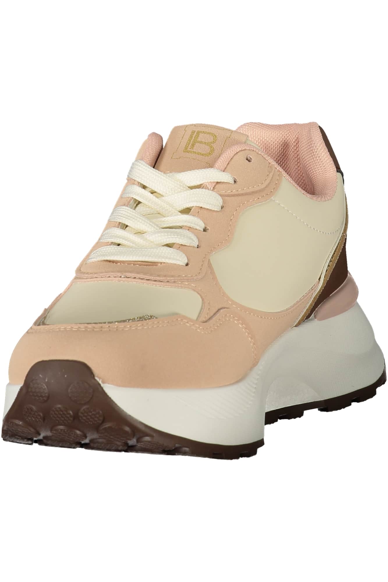 Laura Biagiotti mujer beige zapatillas deportivas