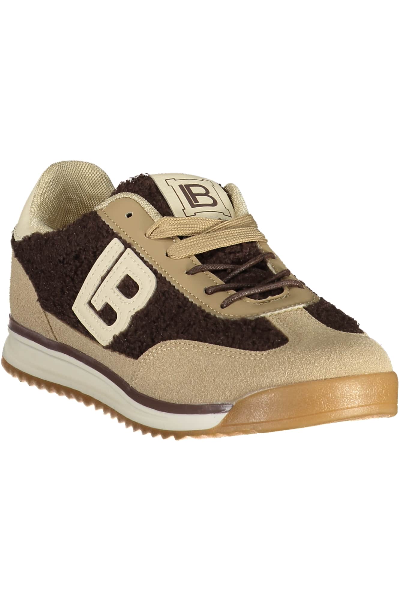Laura Biagiotti mujer beige zapatillas deportivas