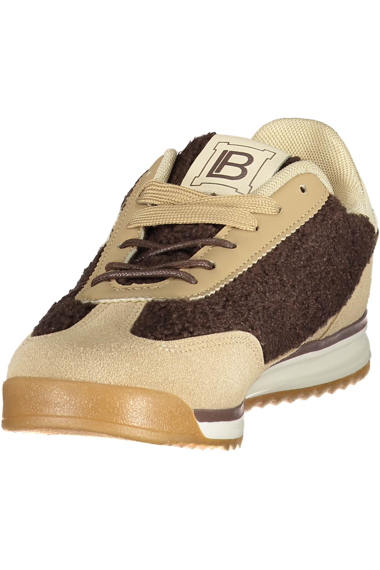 Laura Biagiotti mujer beige zapatillas deportivas