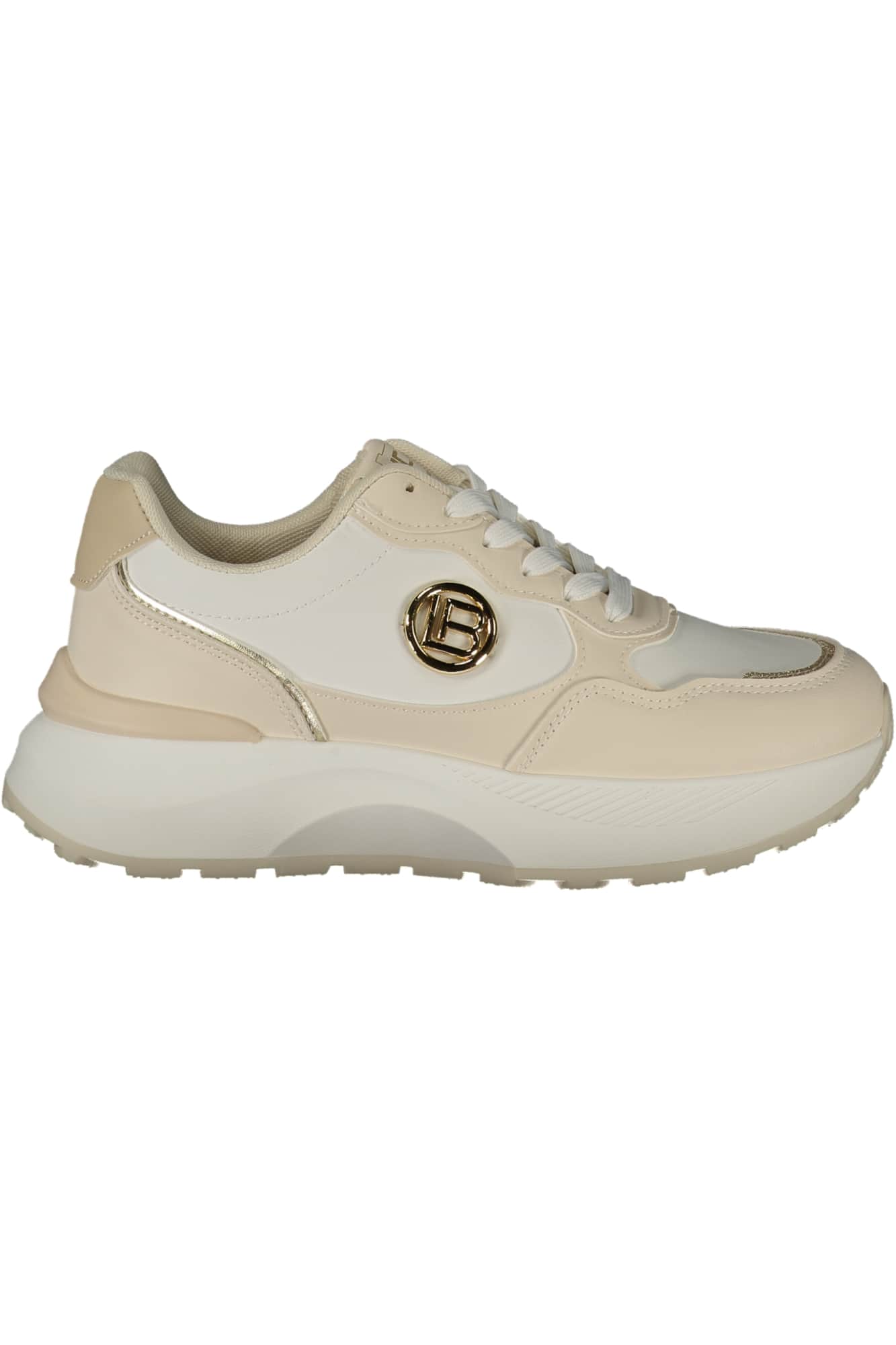 Laura Biagiotti mujer beige zapatillas deportivas