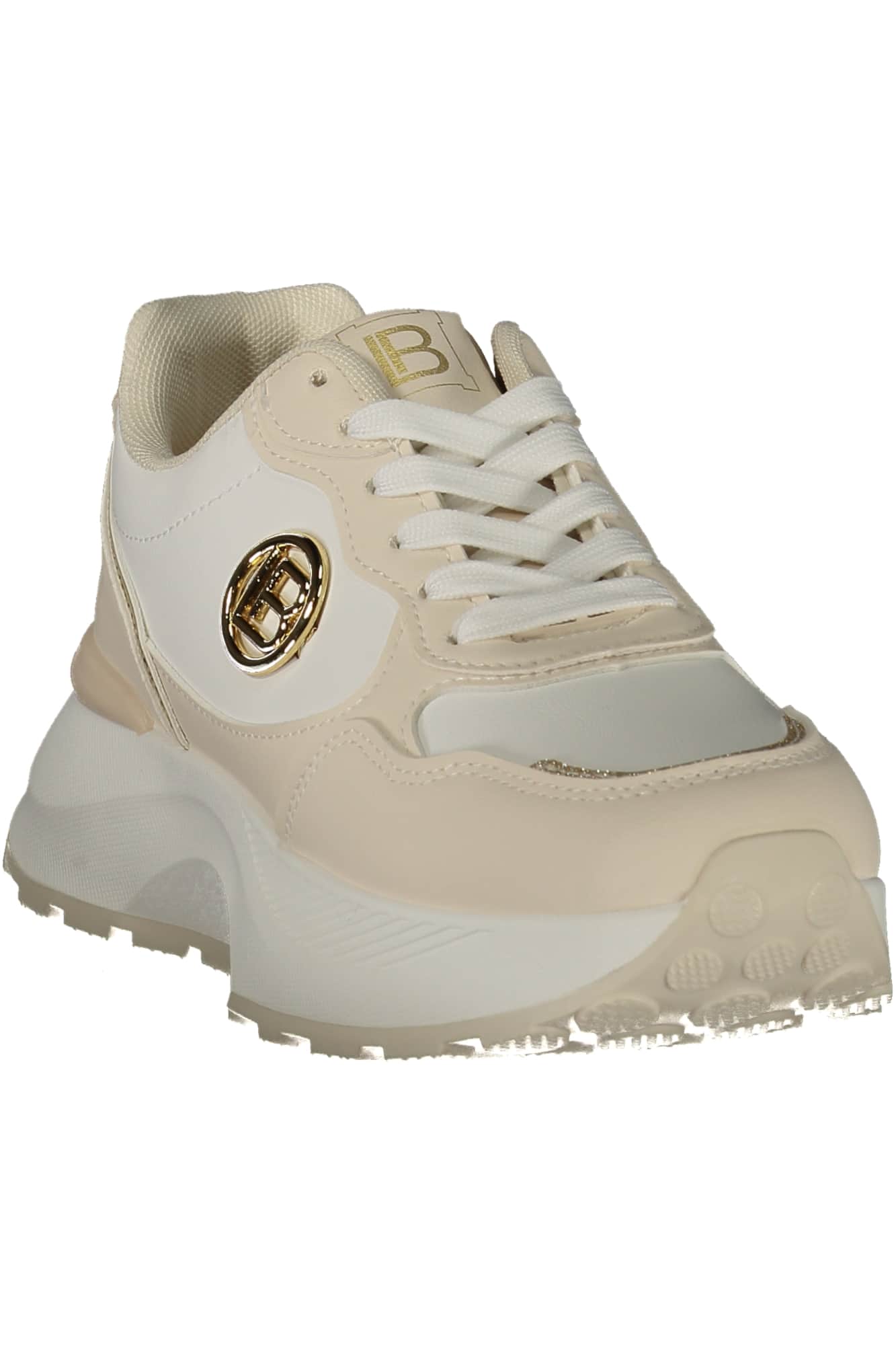 Laura Biagiotti mujer beige zapatillas deportivas
