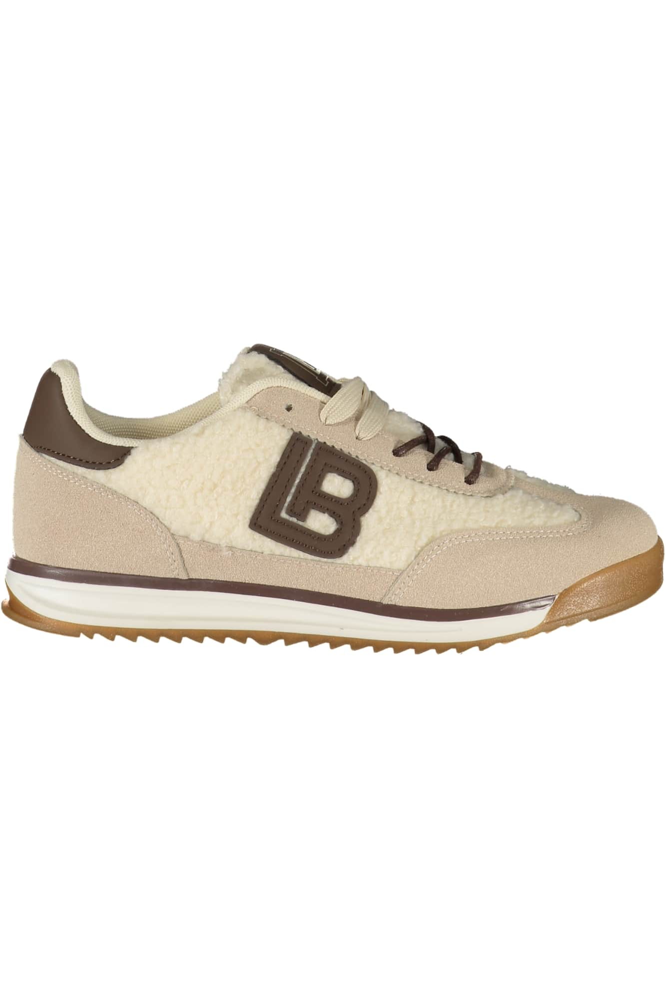 Laura Biagiotti mujer beige zapatillas deportivas