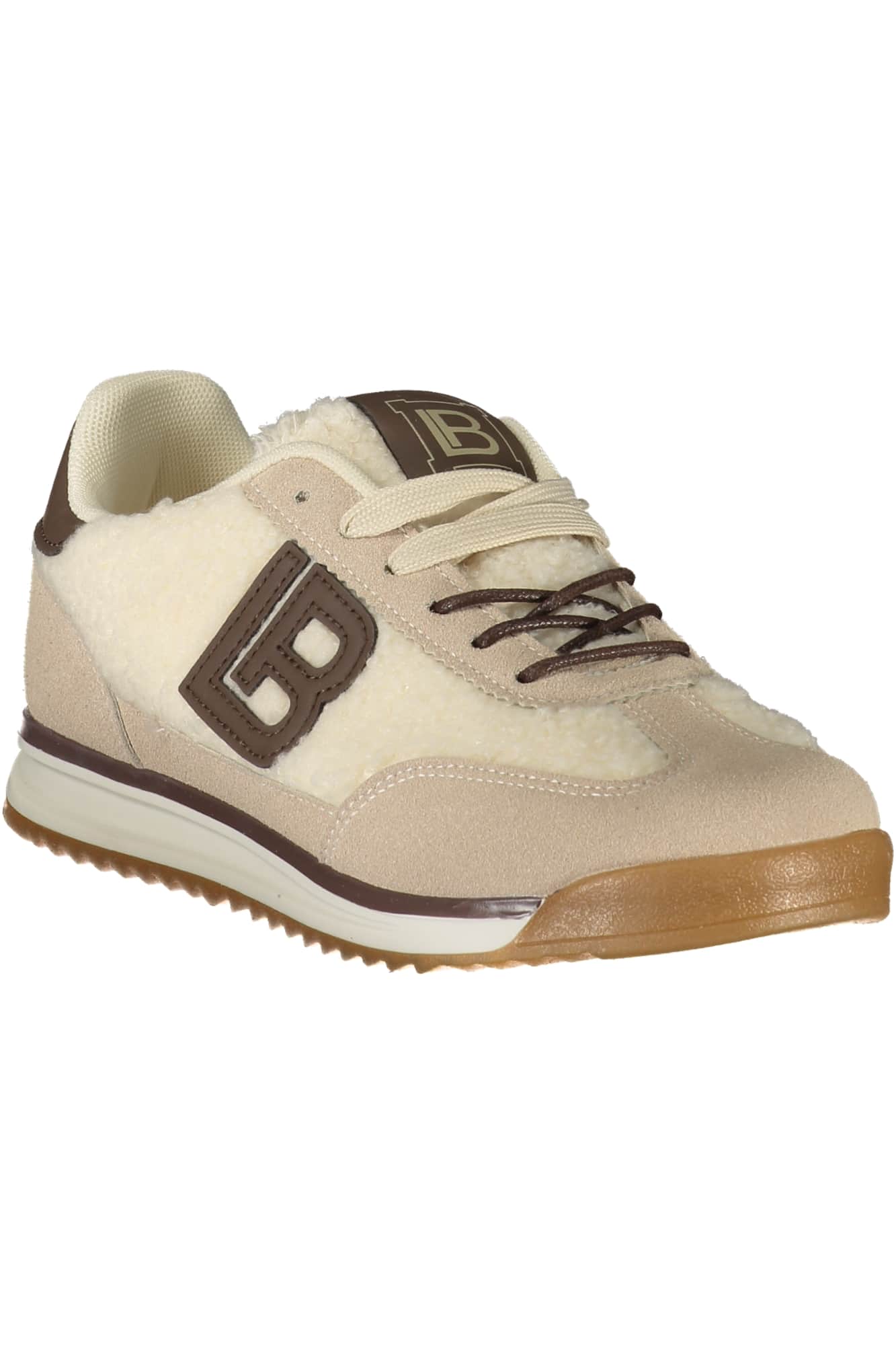 Laura Biagiotti mujer beige zapatillas deportivas