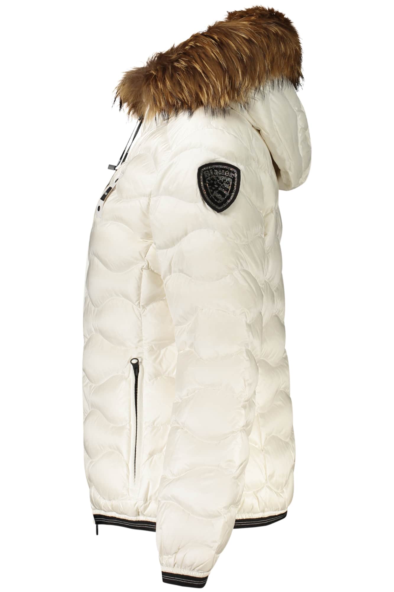 Blauer mujer negro chaqueta