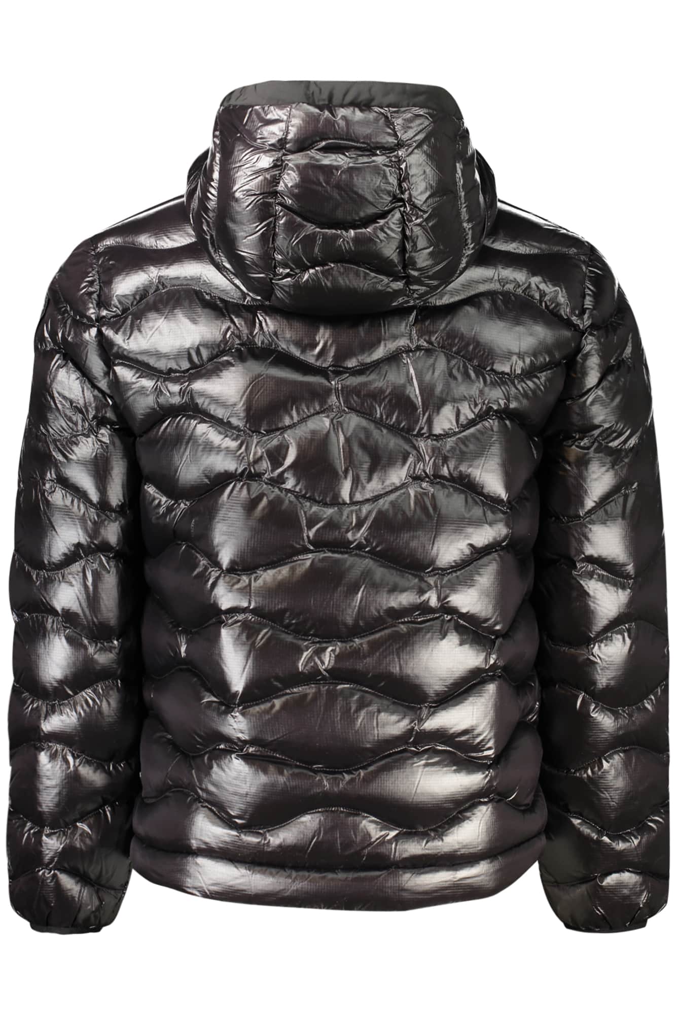 Blauer hombre negro chaqueta